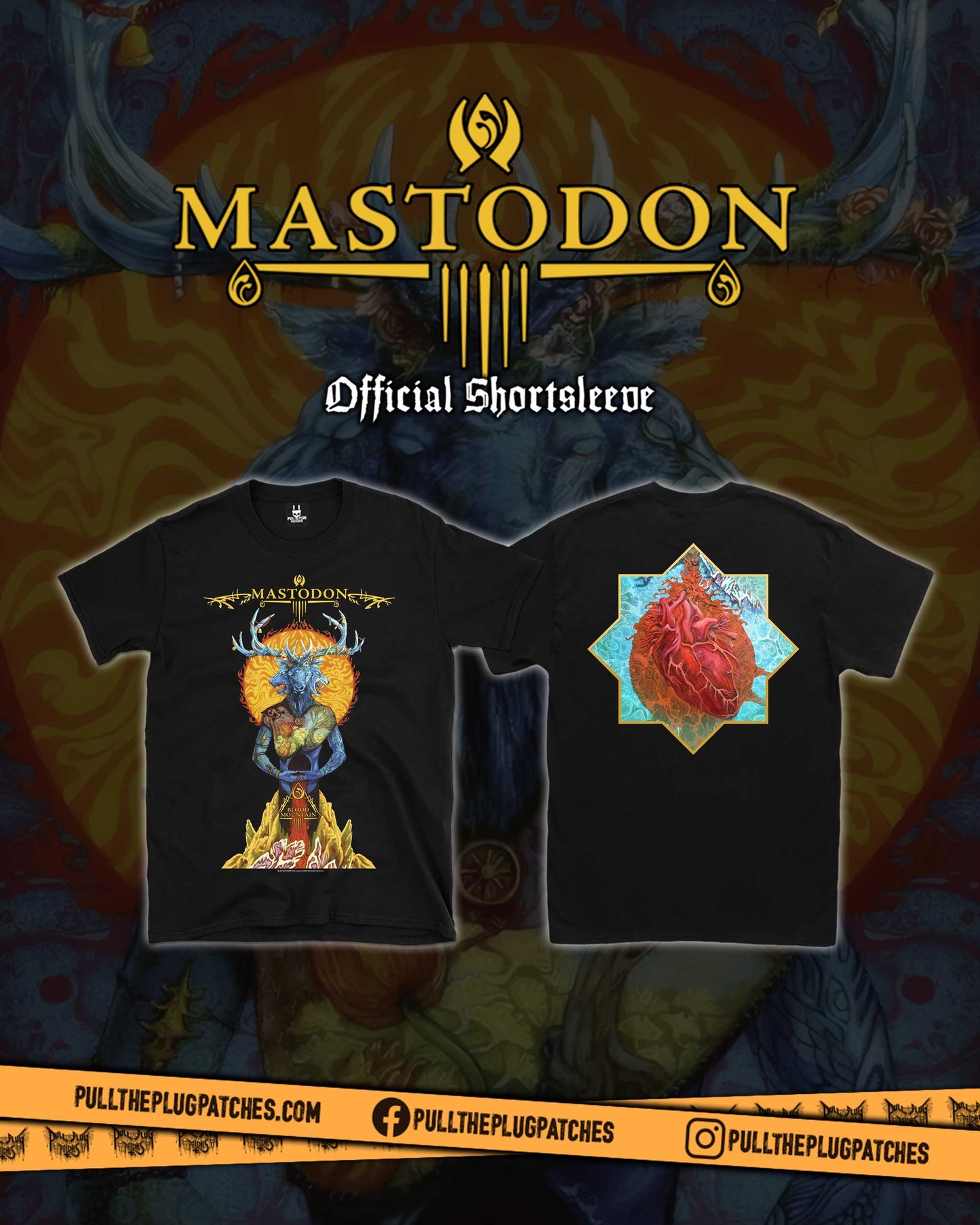 Mastodon - Blood Mountain - Shortsleeve Shirt