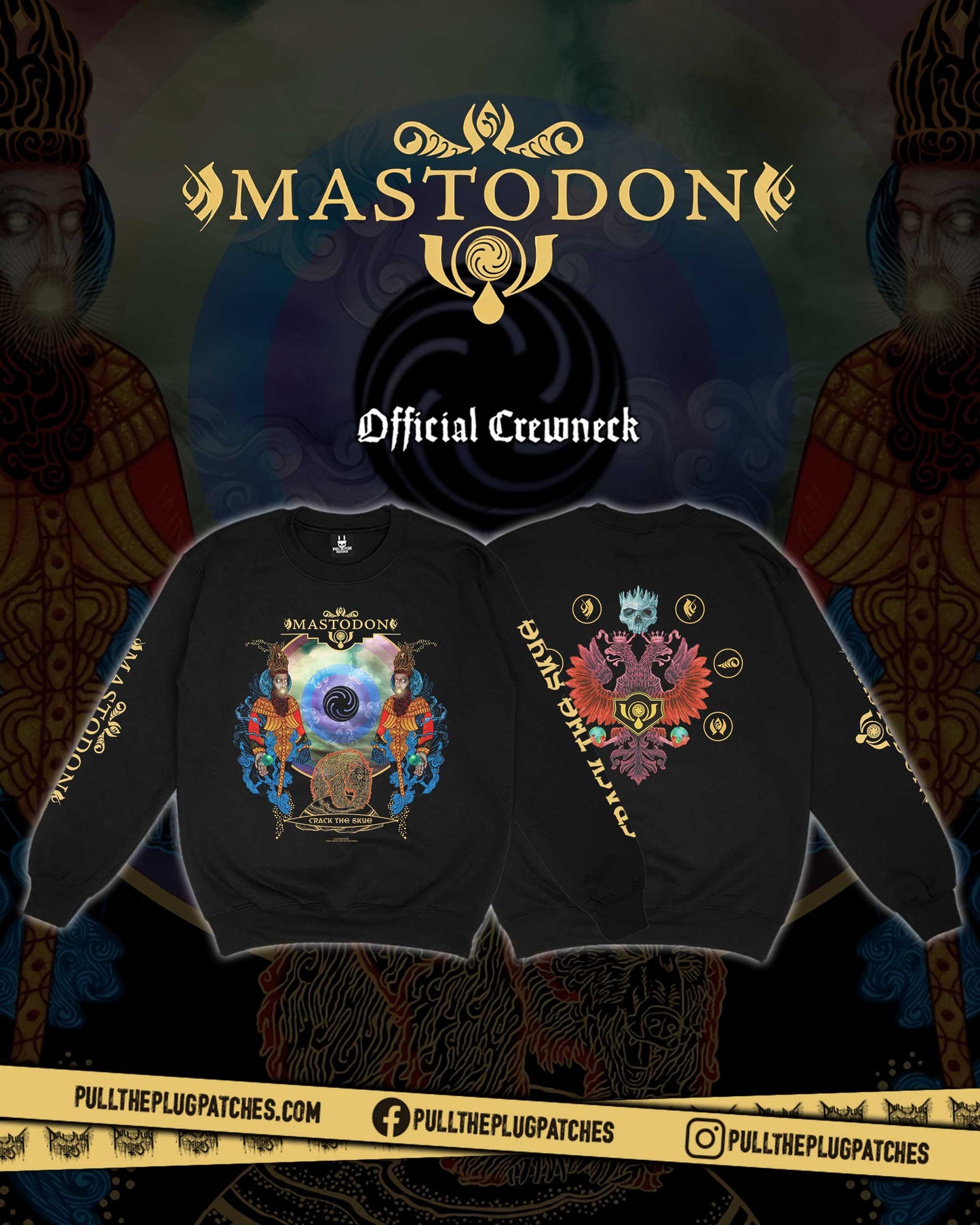 Mastodon - Crack The Skye - Crewneck Sweater