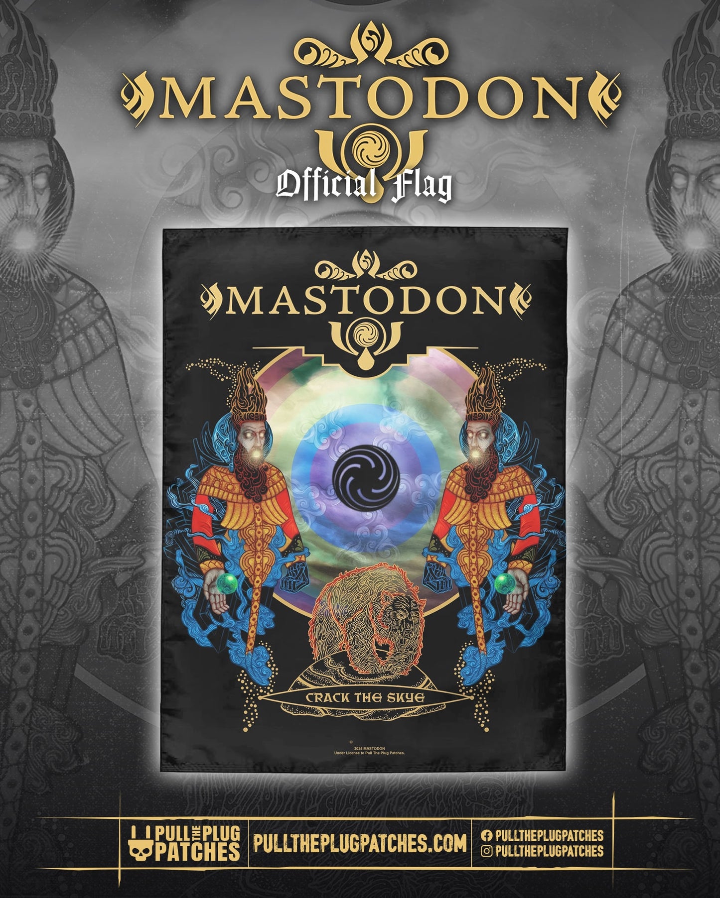 Mastodon - Crack The Skye - Flag