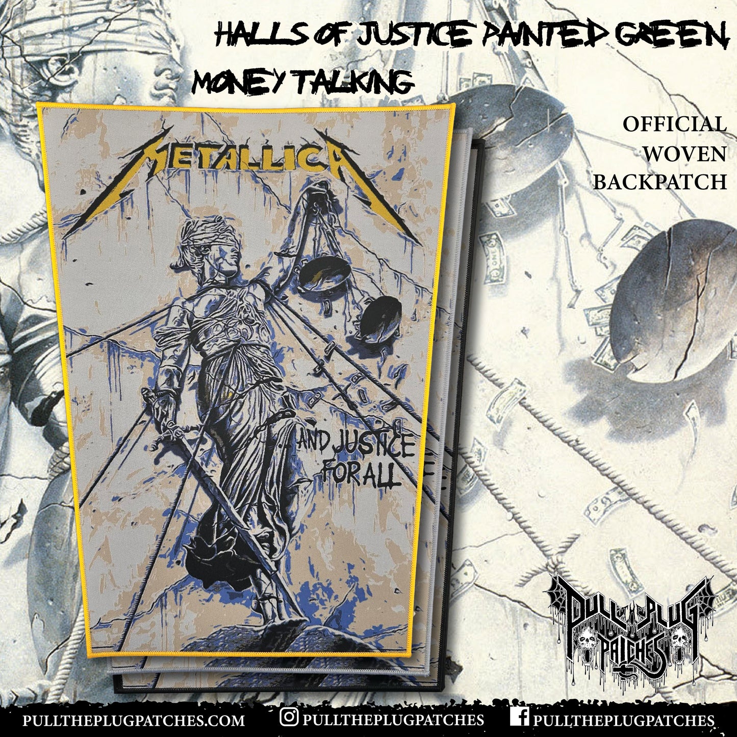 Metallica - ...And Justice For All - Backpatch