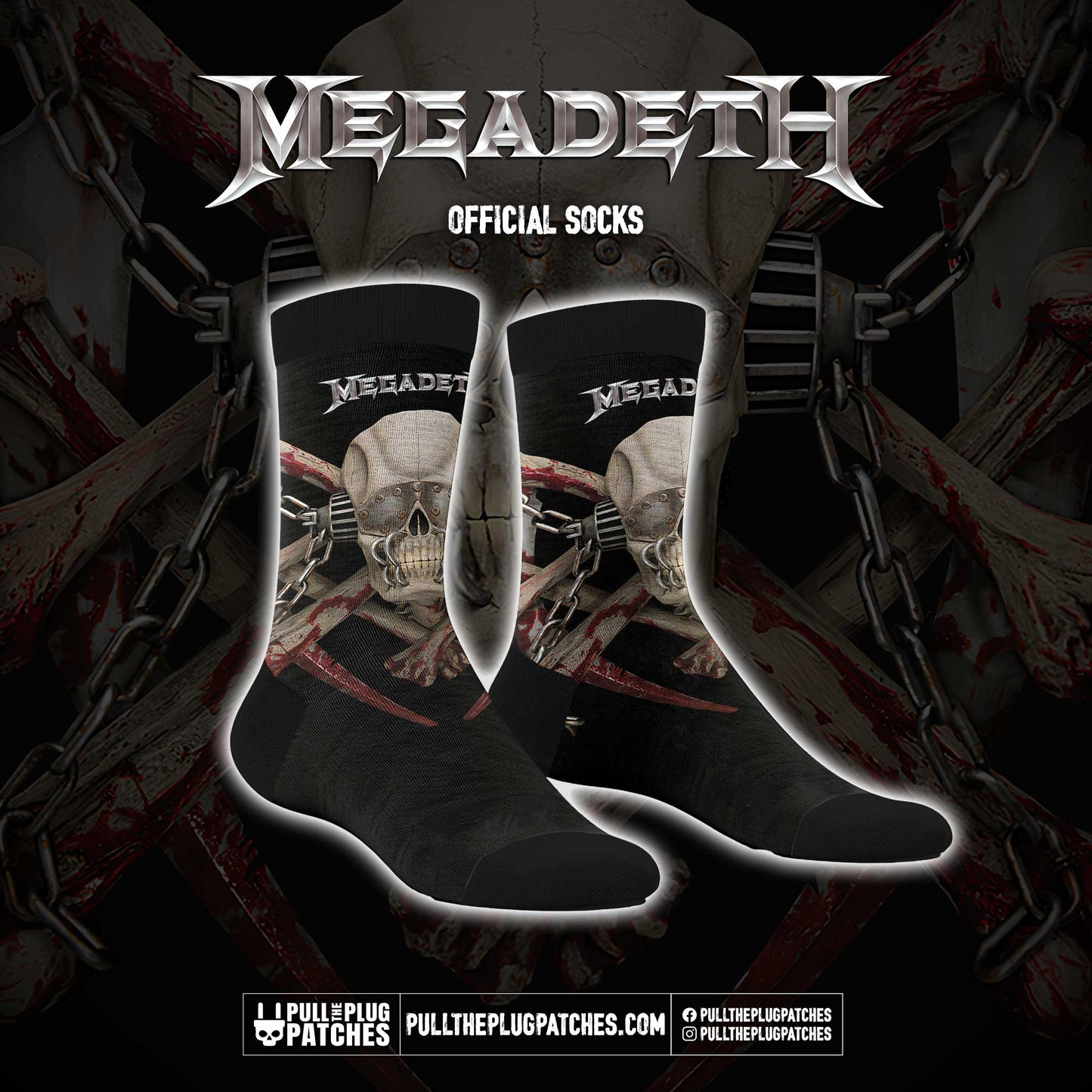 Megadeth - Killing Is My Business... And Business Is Good! - Socks