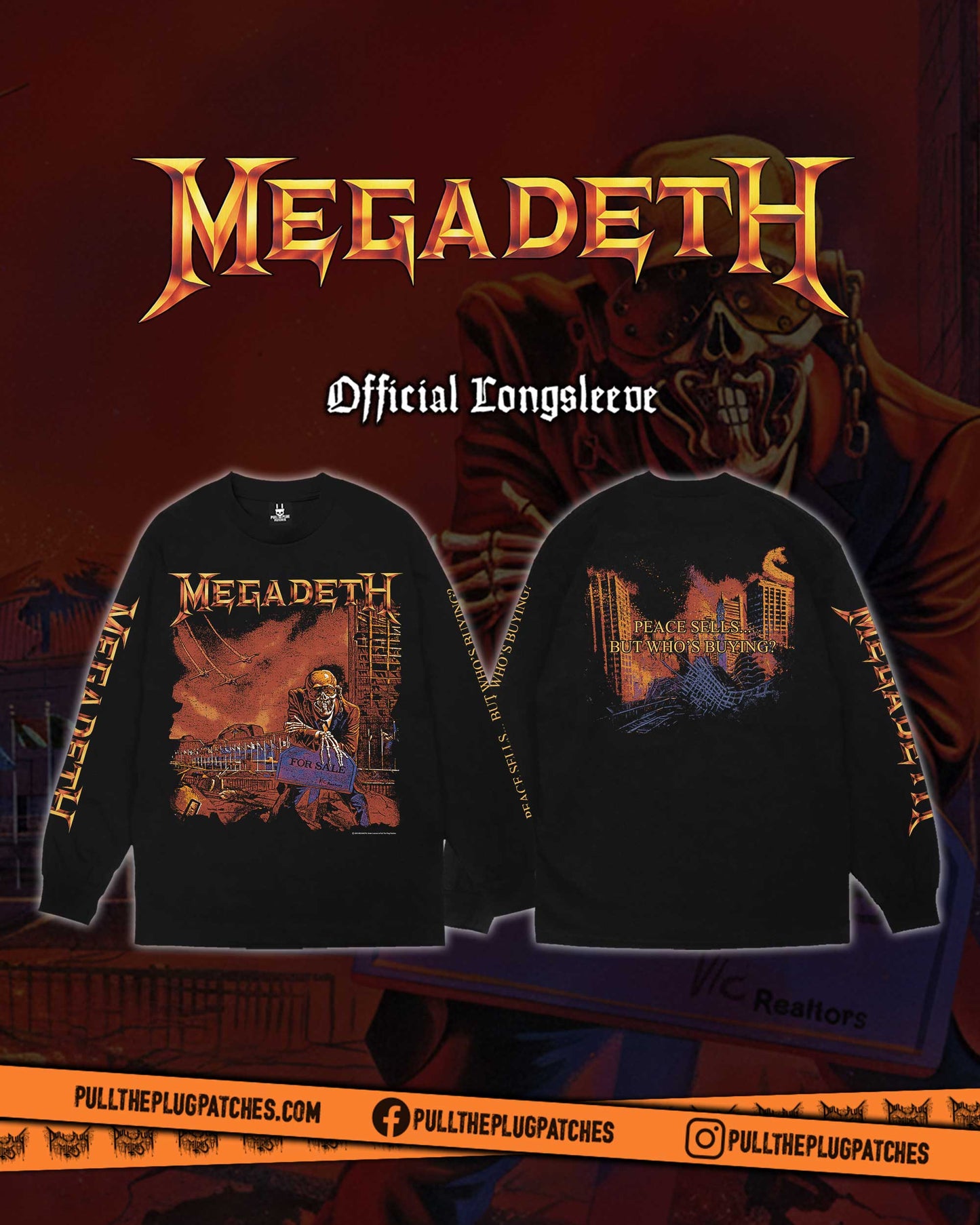 Megadeth - Peace Sells... But Who’s Buying? - Longsleeve Shirt