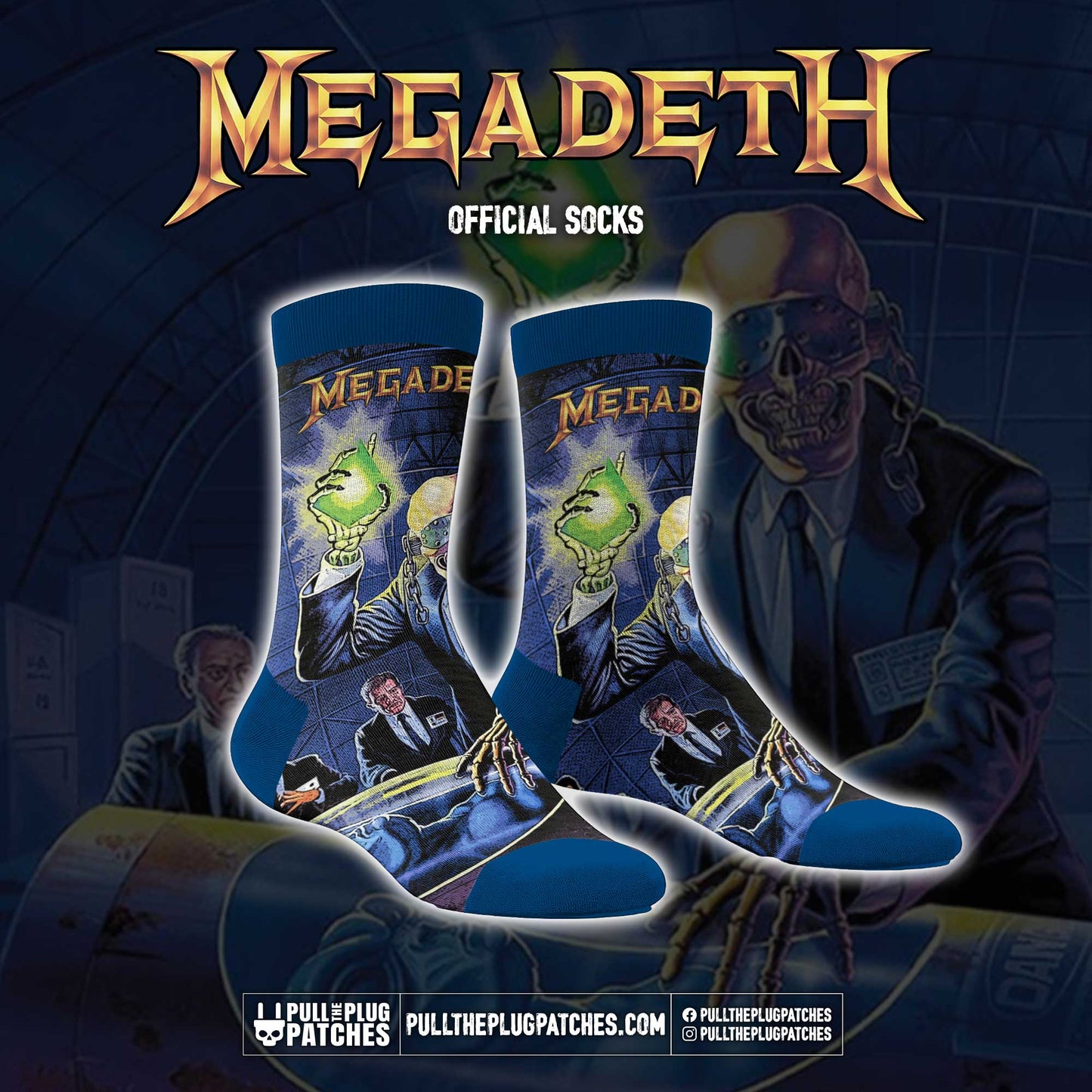 Megadeth - Rust In Peace - Socks