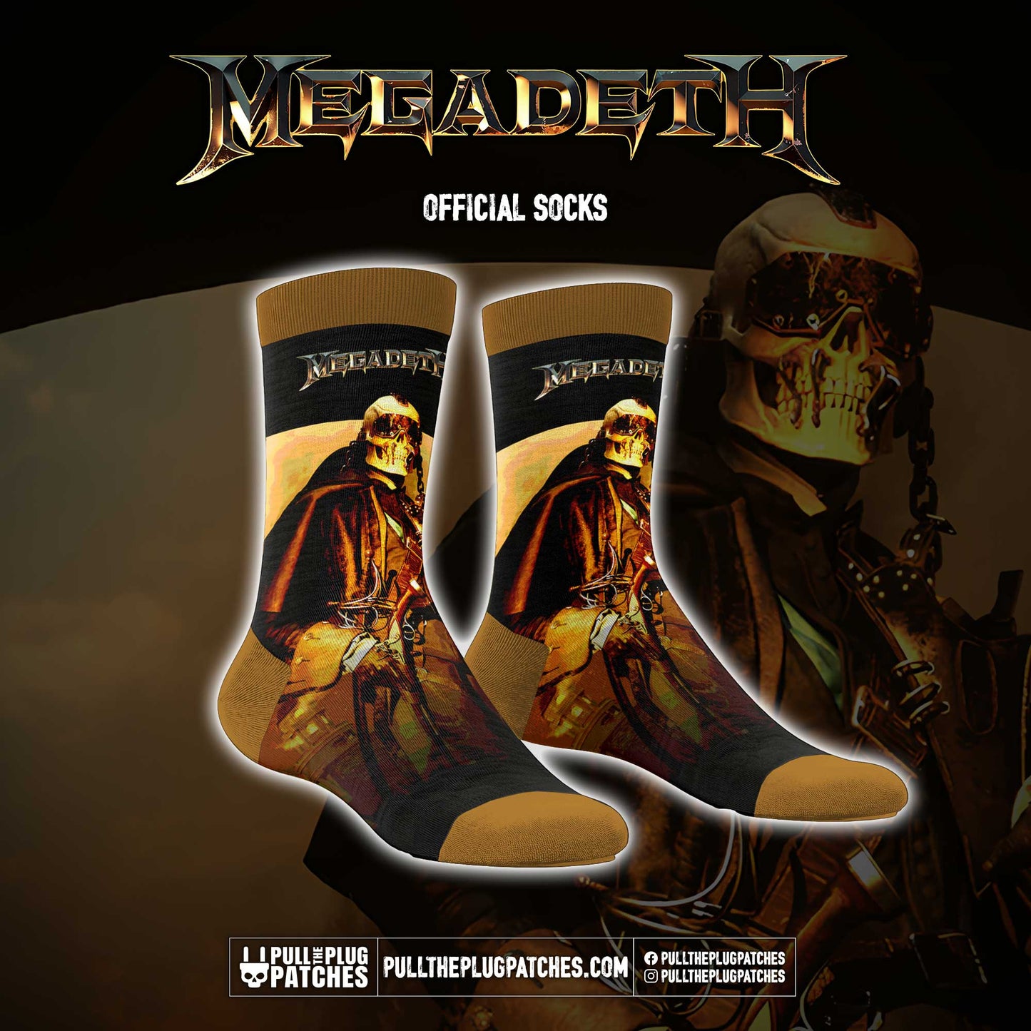 Megadeth - The Sick, the Dying... and the Dead! - Socks