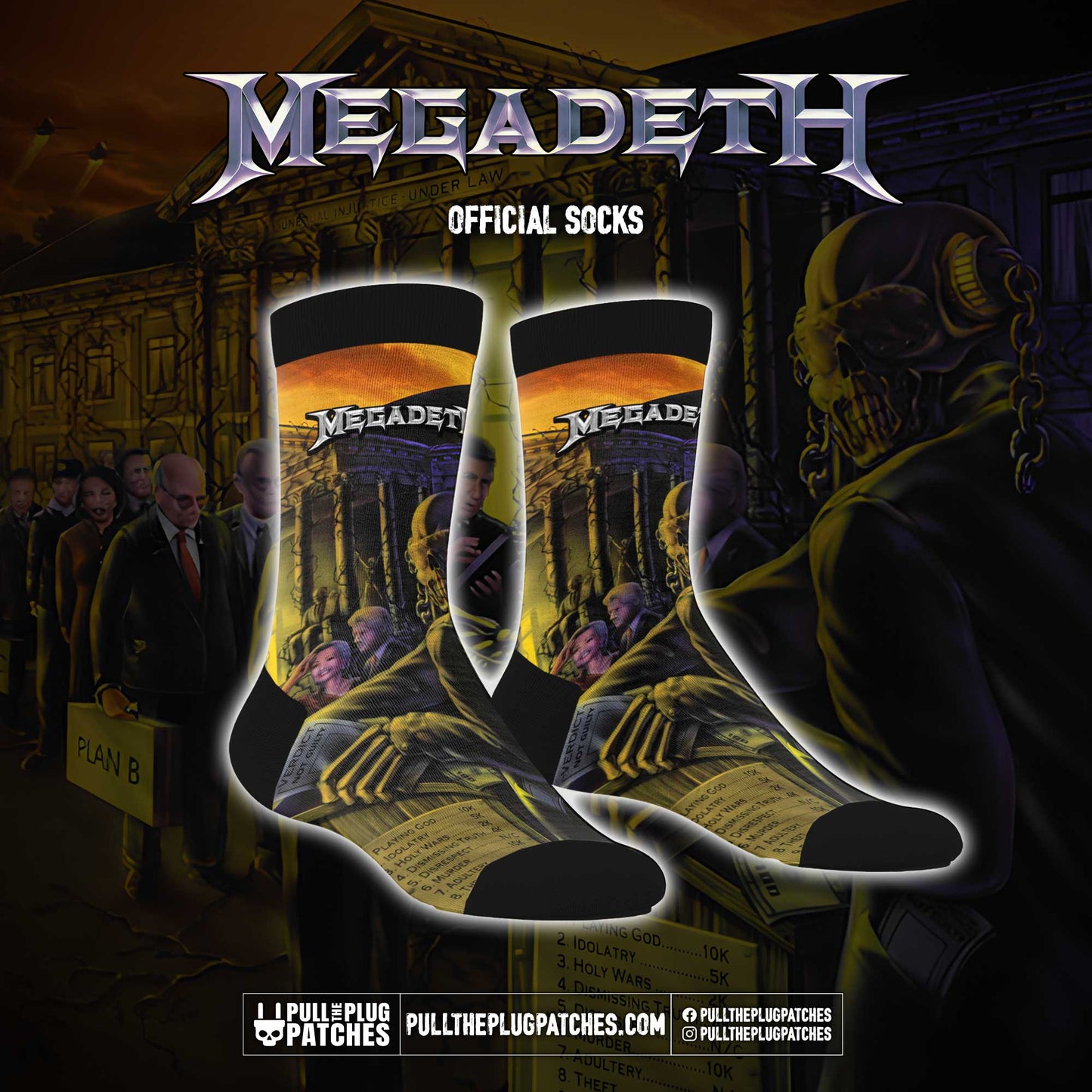 Megadeth - The System Has Failed - Socks