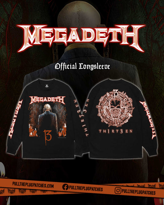 Megadeth - Thirteen - Longsleeve Shirt