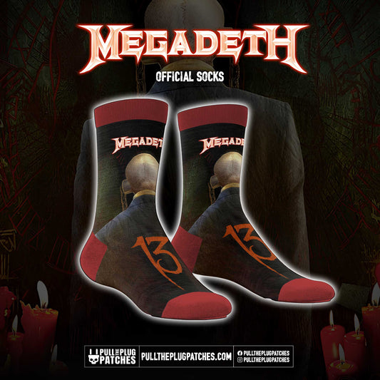Megadeth - Th1rt3en - Socks