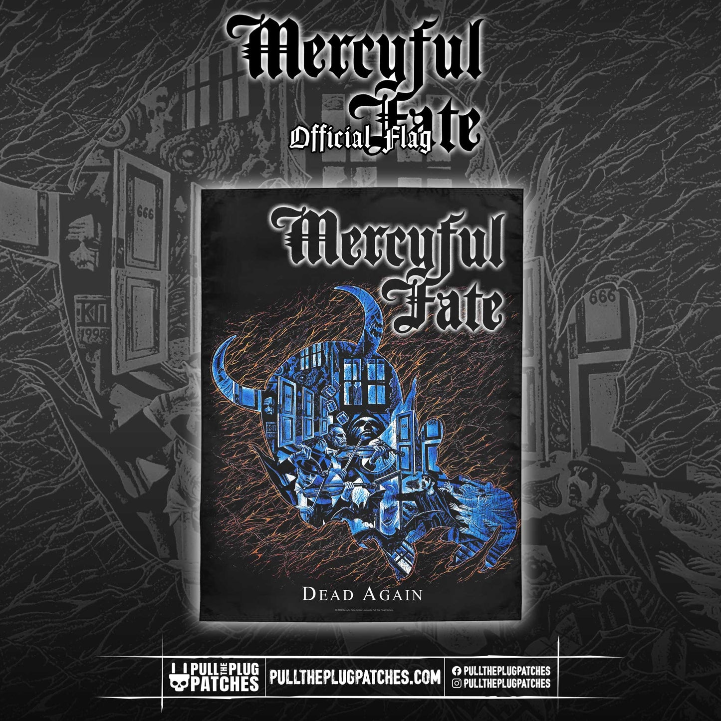 Mercyful Fate - Dead Again - Flag