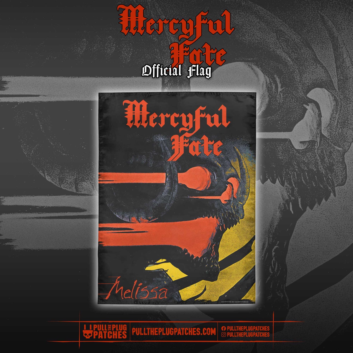Mercyful Fate - Melissa - Flag