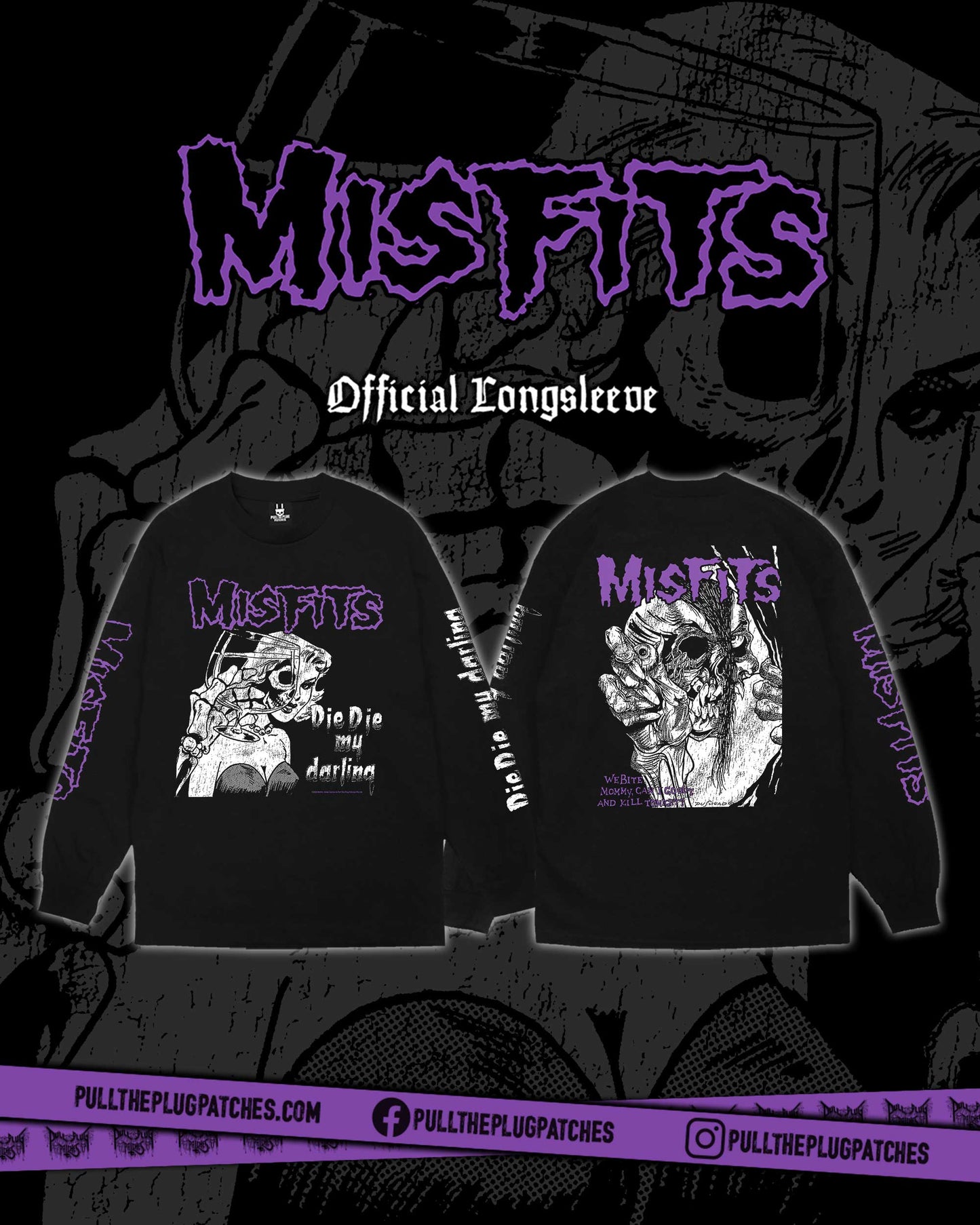 Misfits - Die, Die My Darling - Longsleeve Shirt