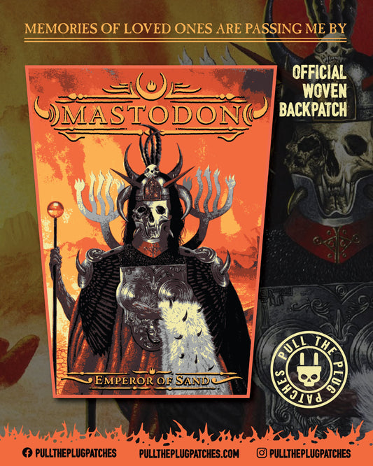 Mastodon - Emperor Of Sand - Backpatch