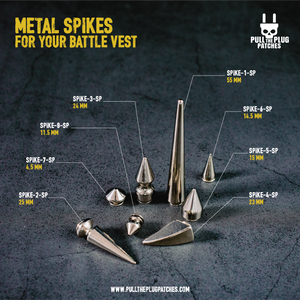 15mm Metal Spike (x10 pieces)