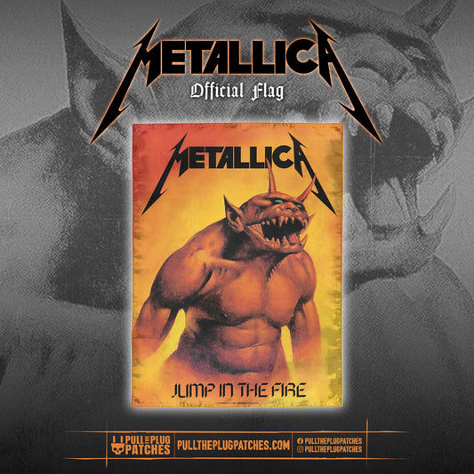 Metallica - Jump In The Fire - Flag