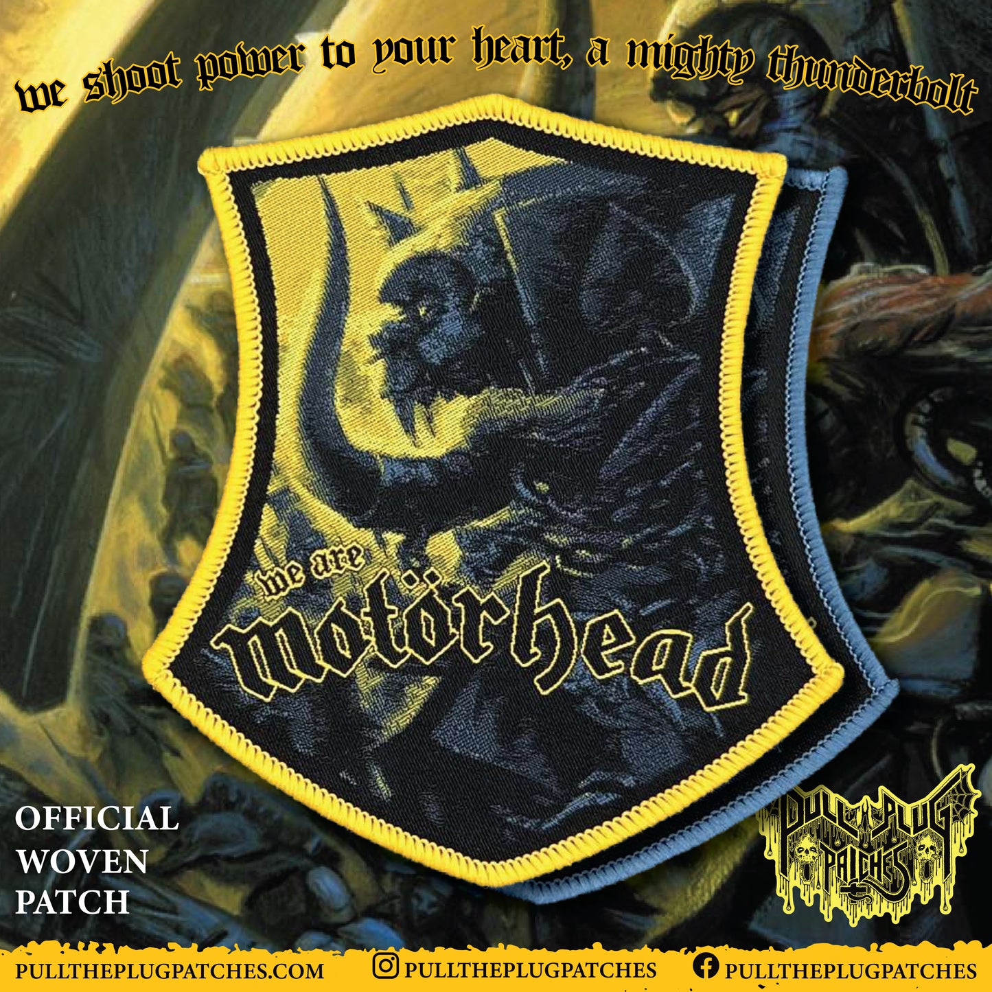 Motorhead - We Are Mötorhead - Patch – Pull The Plug Patches
