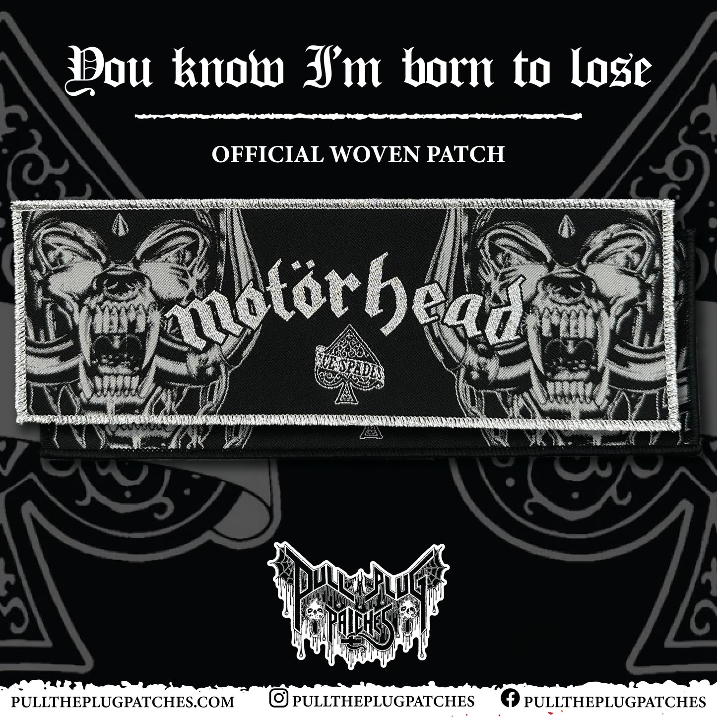 Motorhead - Ace Of Spades - Strip Patch