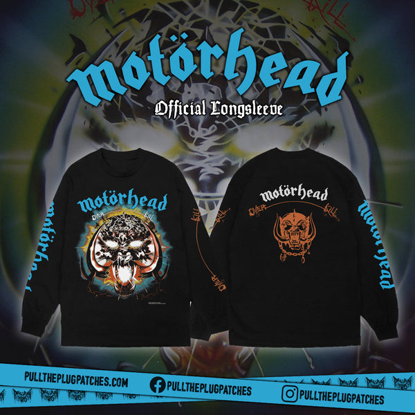 Motorhead - Overkill - Longsleeve Shirt – Pull The Plug Patches