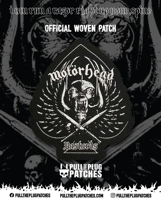 Motörhead - Bastards - Laser Cut Patch