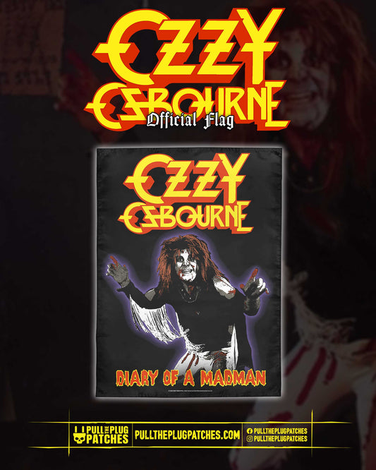 Ozzy Osbourne - Diary Of A Madman - Flag