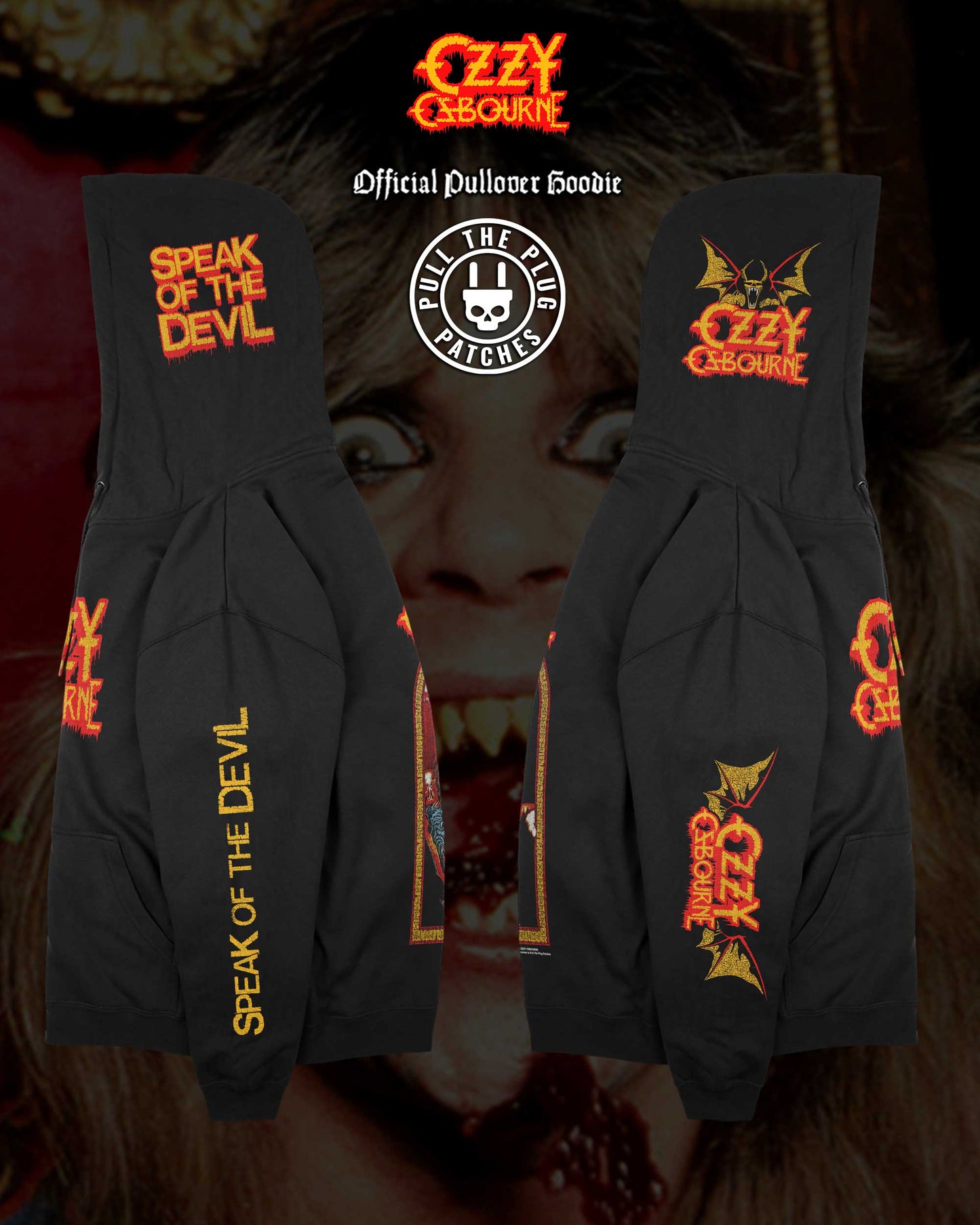 Ozzy Osbourne - Speak Of The Devil - Deluxe Pullover Hoodie
