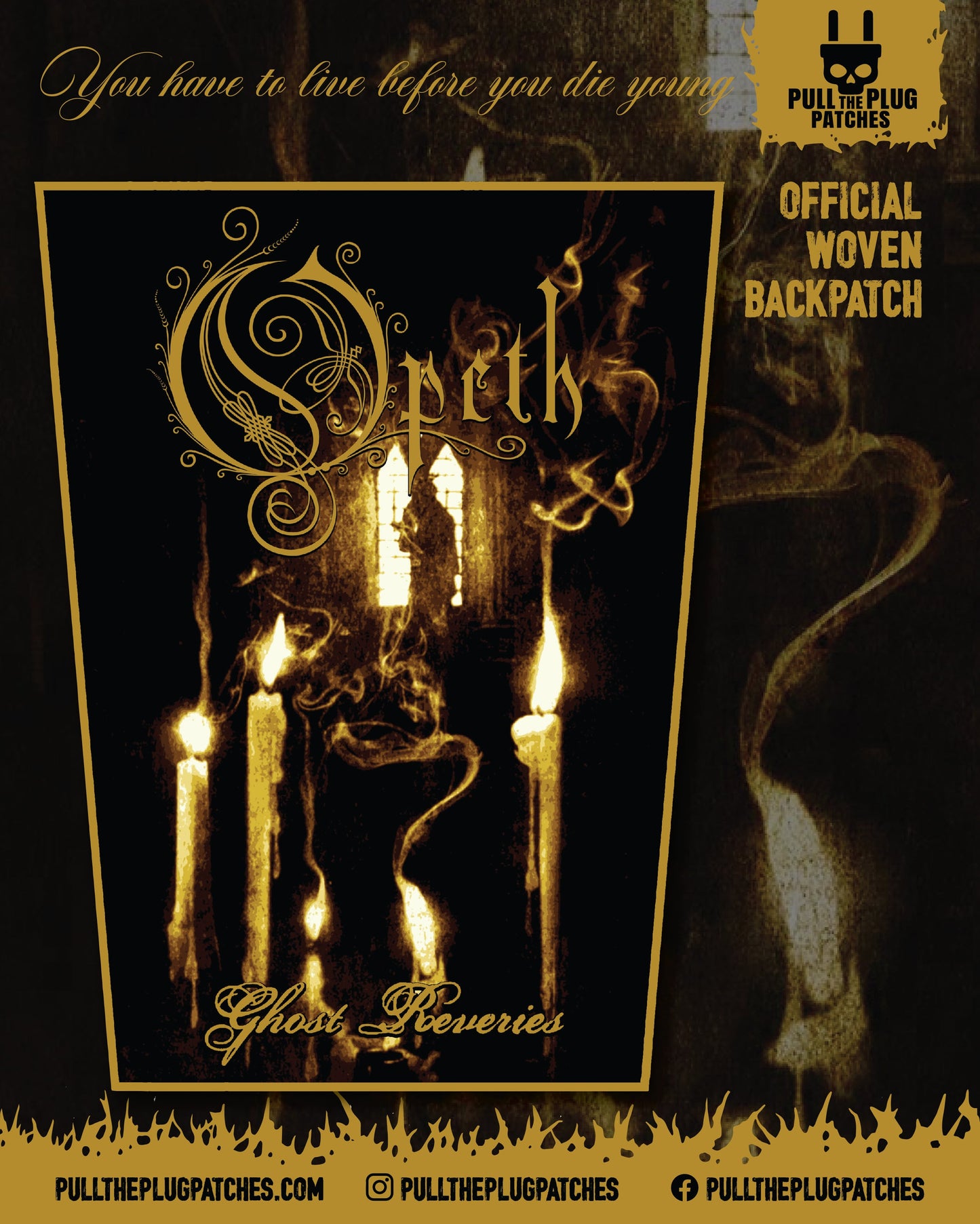 Opeth - Ghost Reveries - Backpatch