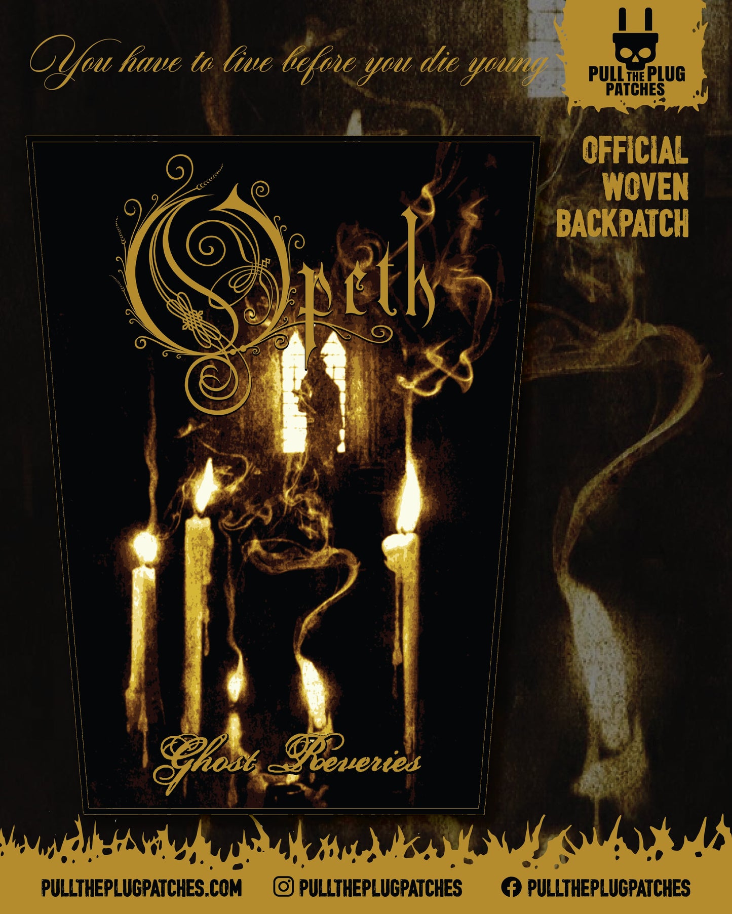 Opeth - Ghost Reveries - Backpatch