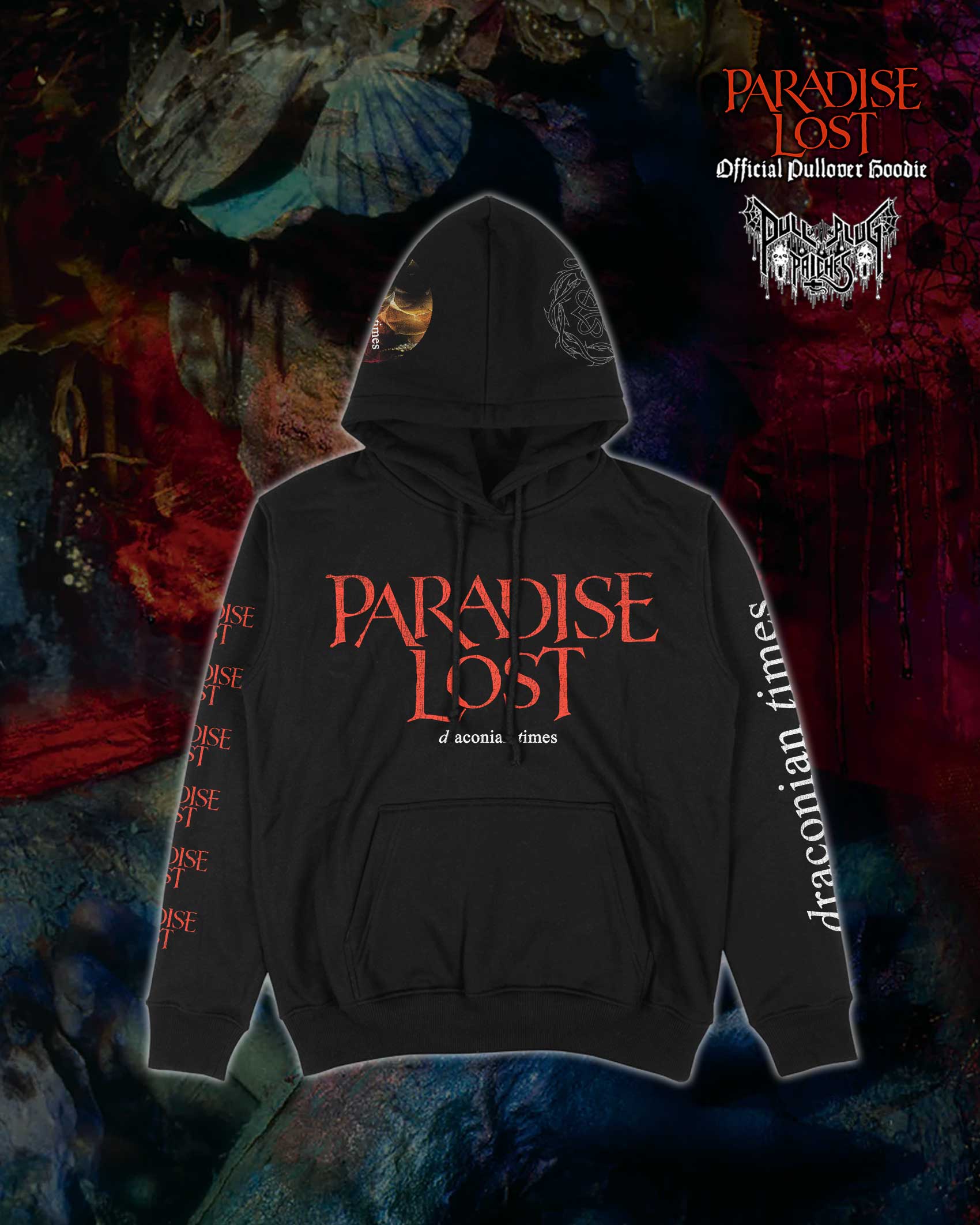 Paradise Lost - Draconian Times - Deluxe Pullover Hoodie – Pull