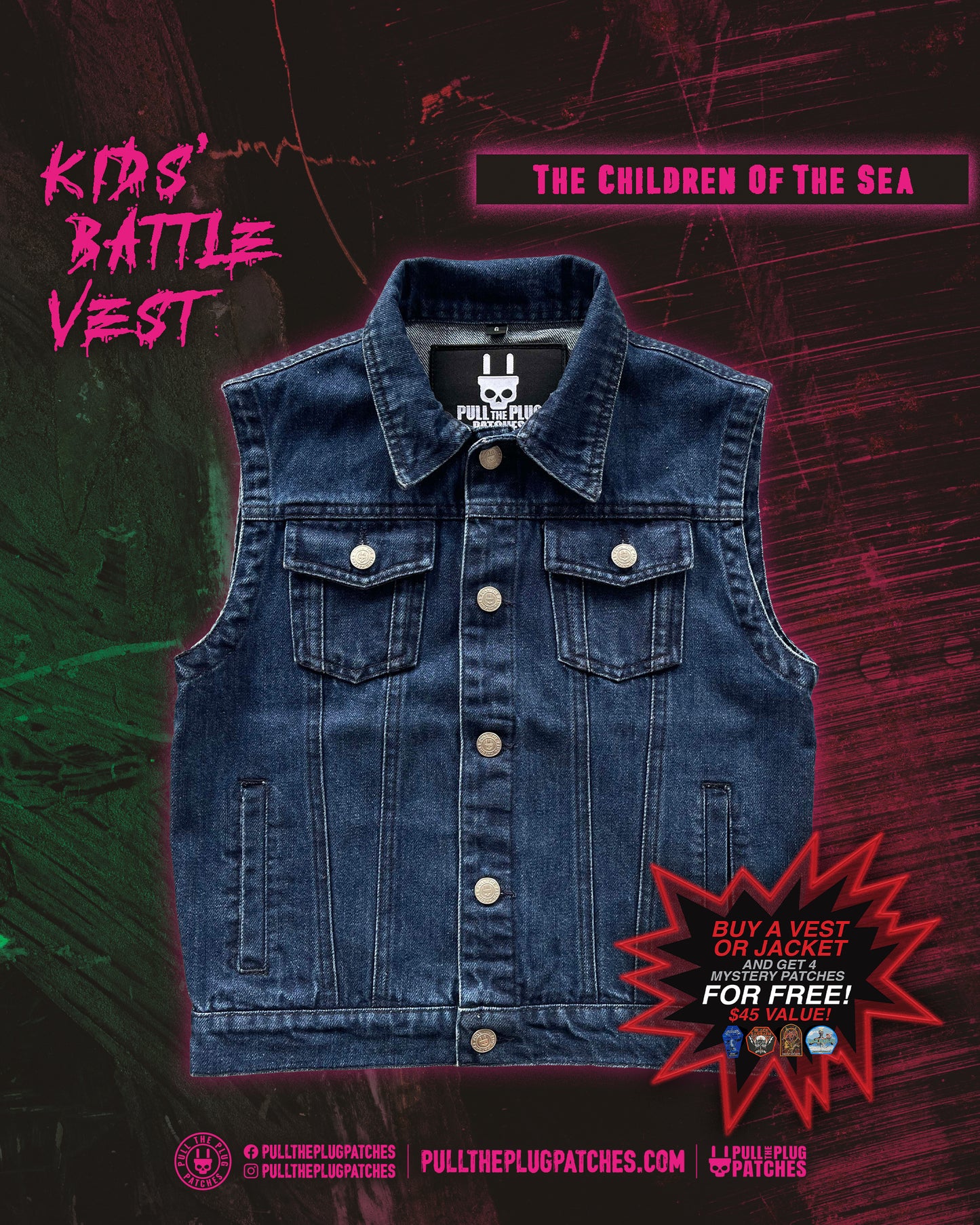 The Children Of The Sea - Kids Vest