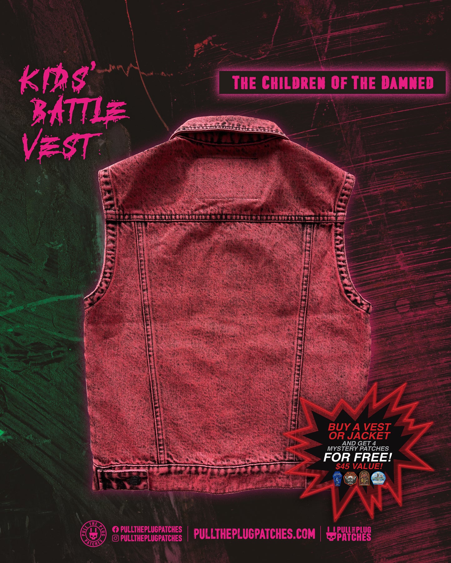 The Children Of The Damned- Kids Vest