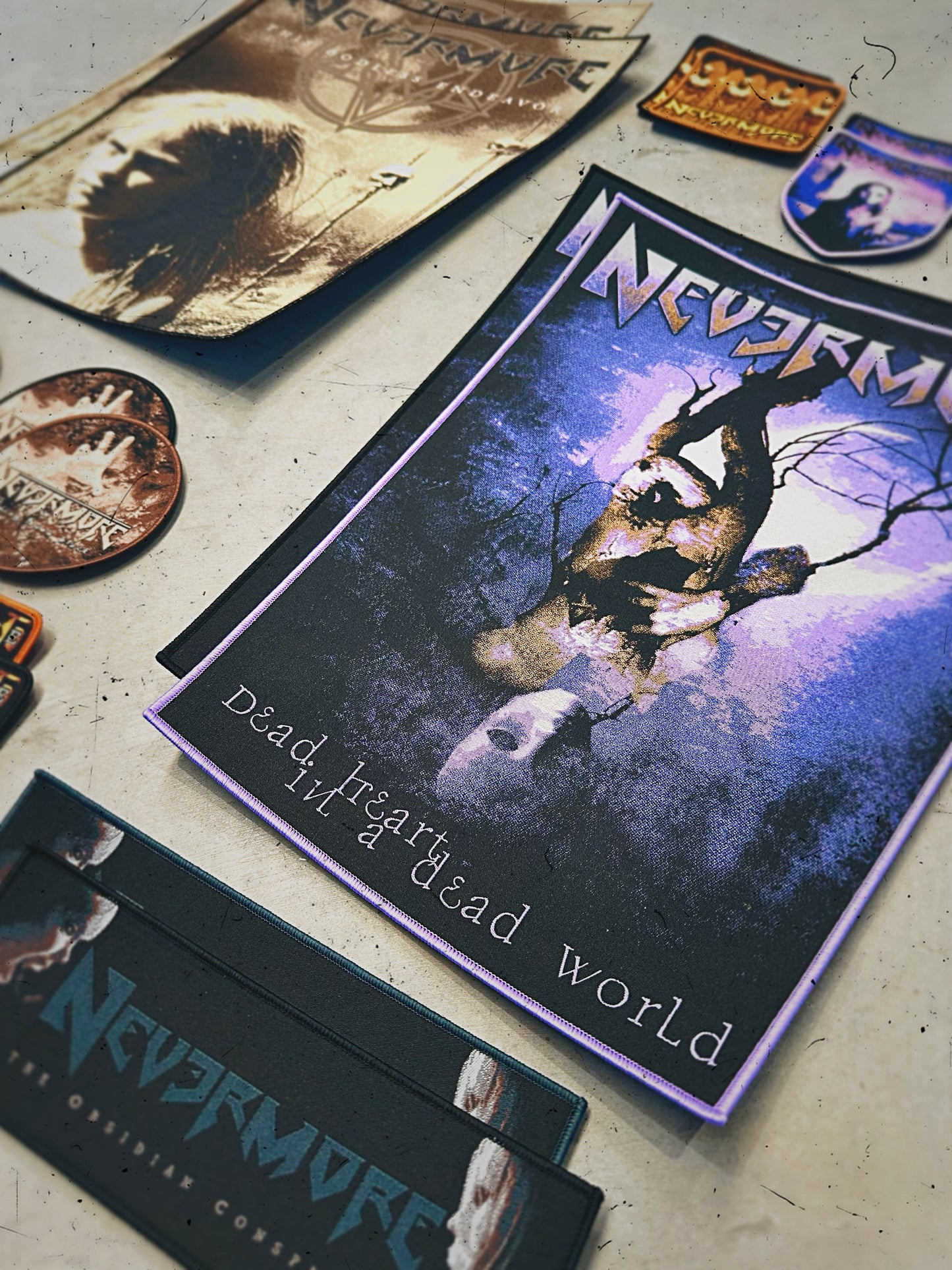 Nevermore - Dead Heart In A Dead World - Backpatch
