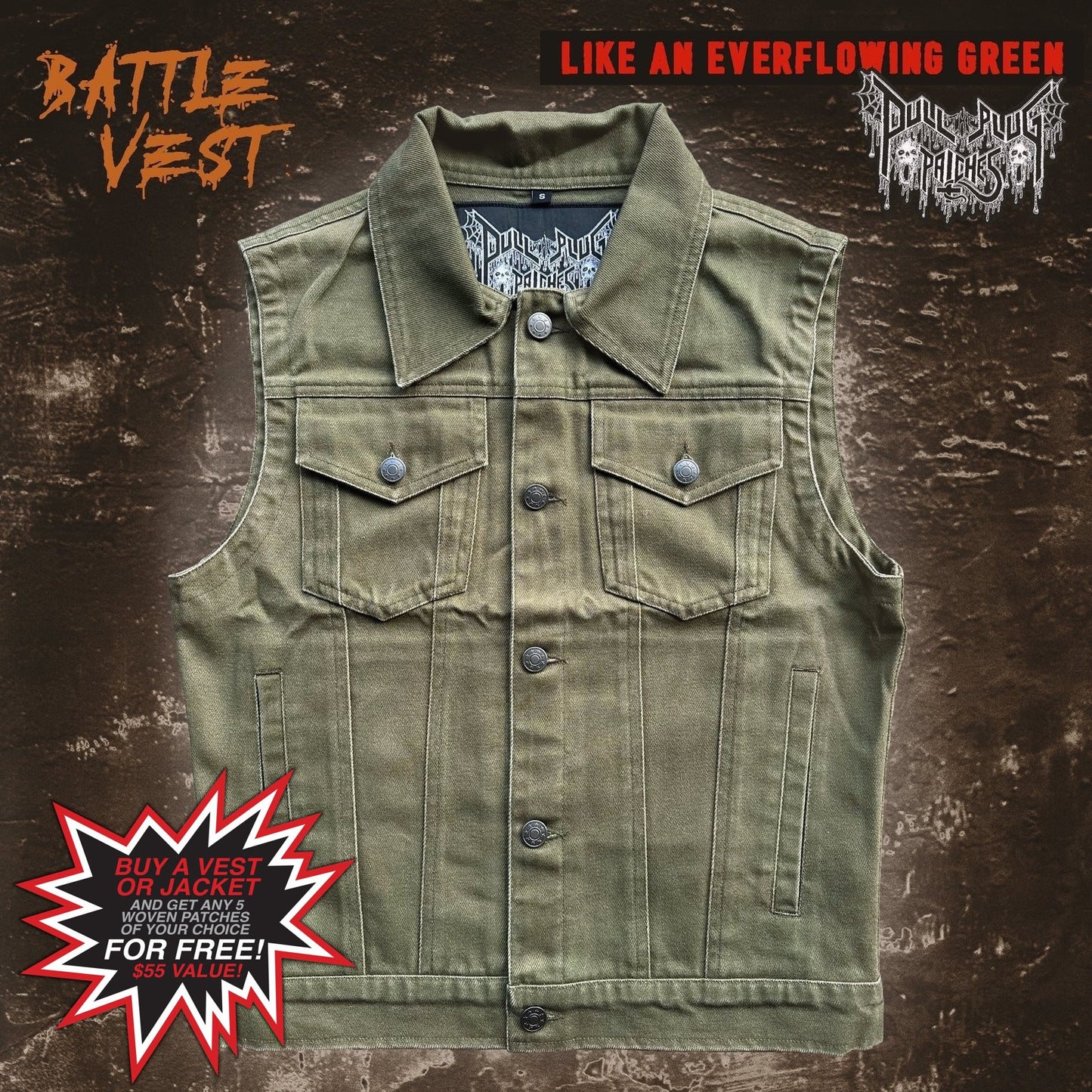 The Like An Everflowing Green - Vest