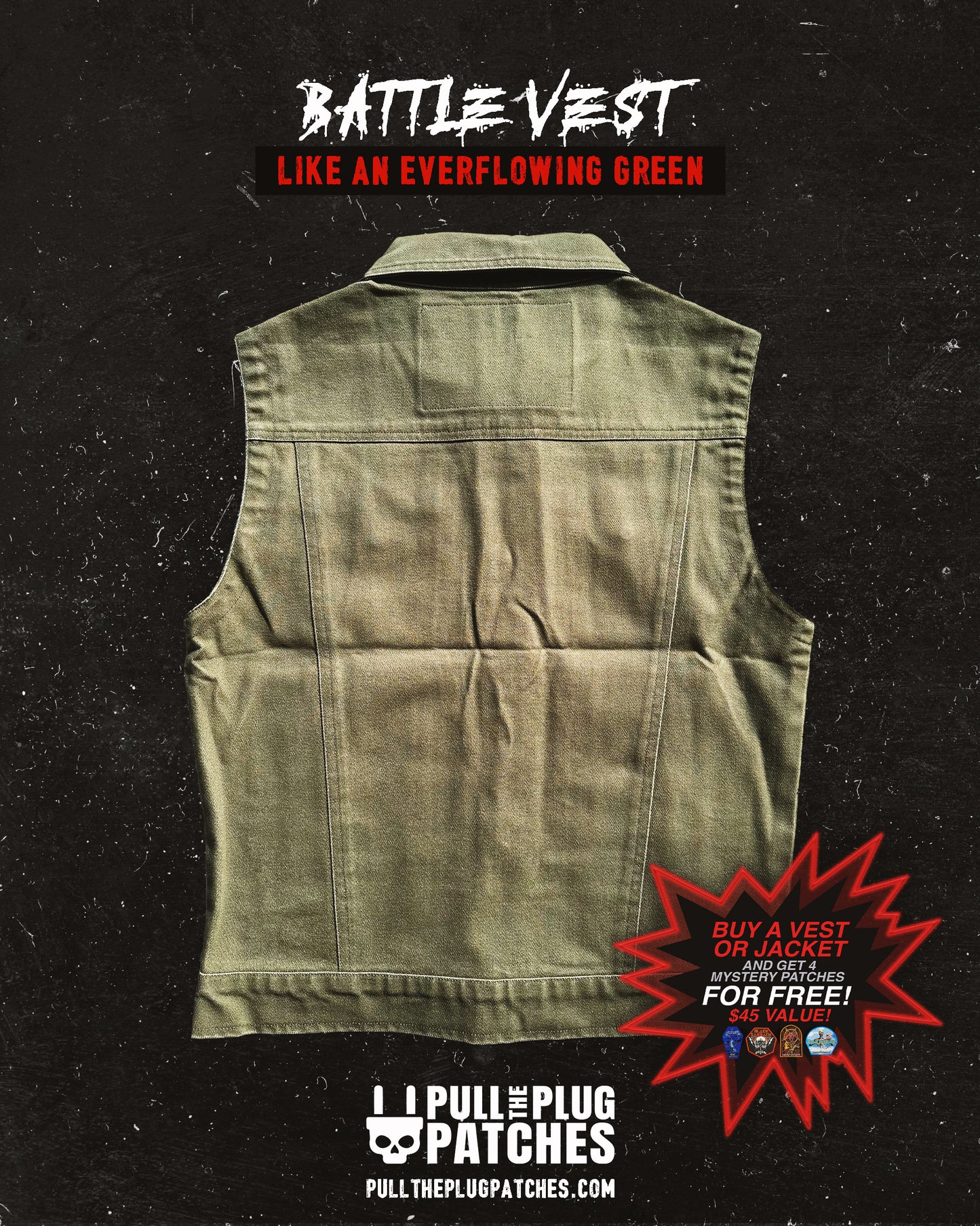 The Like An Everflowing Green - Vest