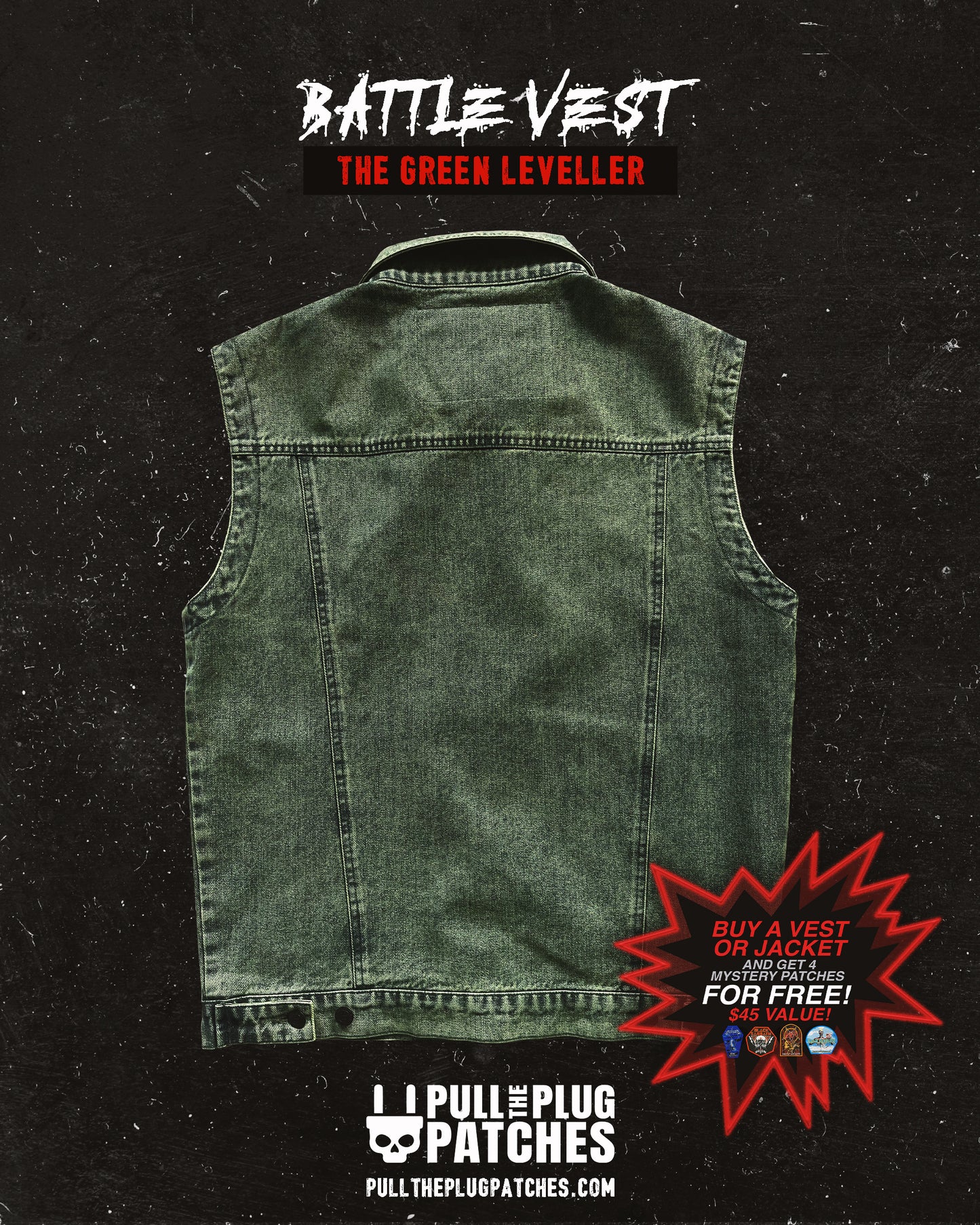 The Green Leveller - Vest