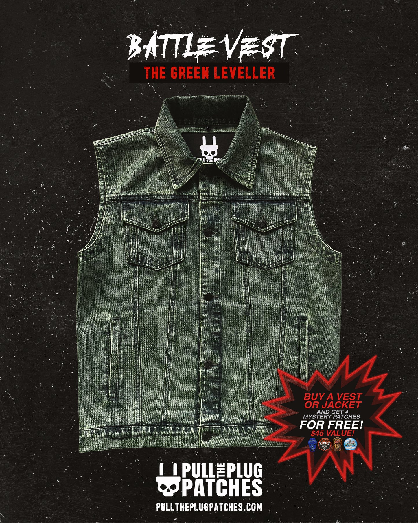 The Green Leveller - Vest