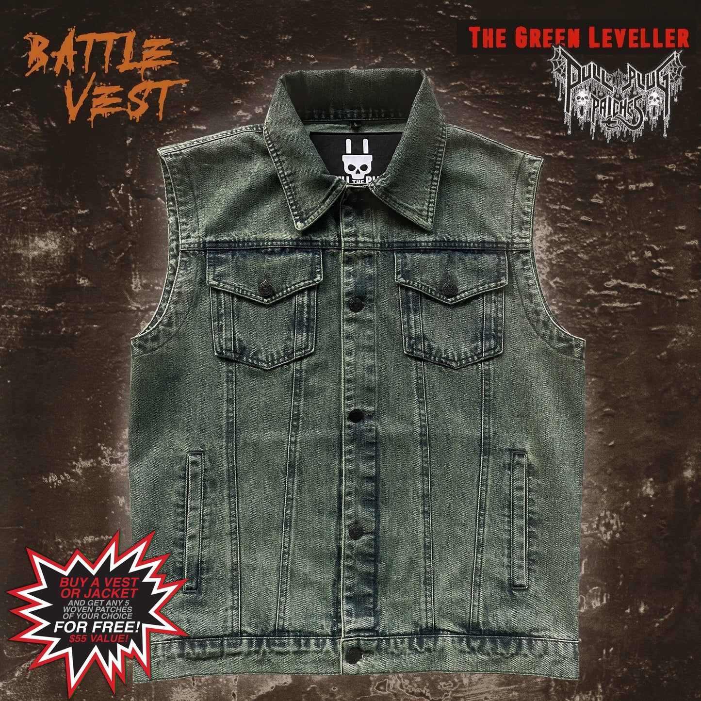 The Green Leveller - Vest