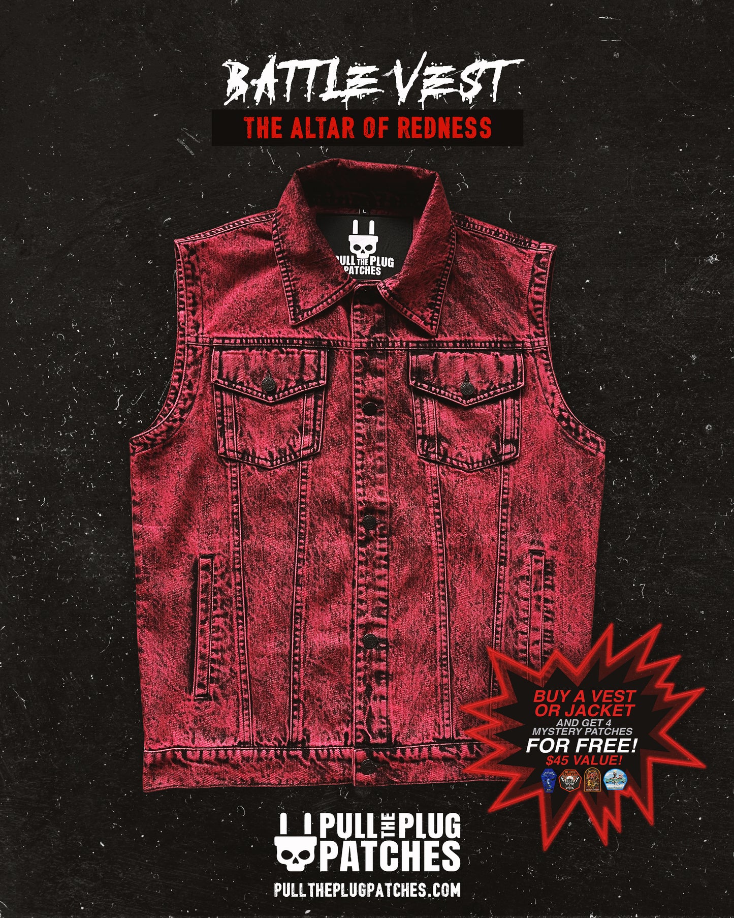 The Altars Of Redness - Vest