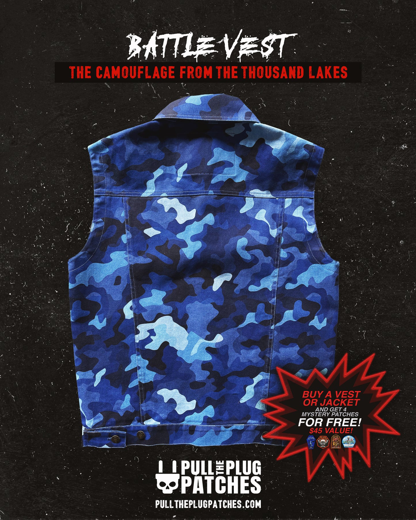 The Camouflage From The Thousand Lakes - Vest