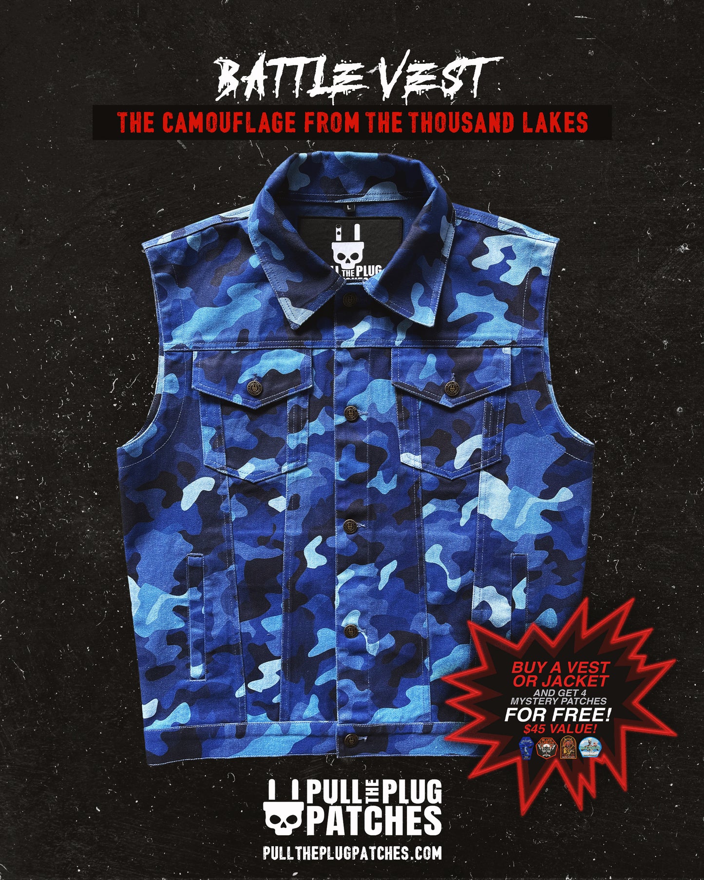 The Camouflage From The Thousand Lakes - Vest