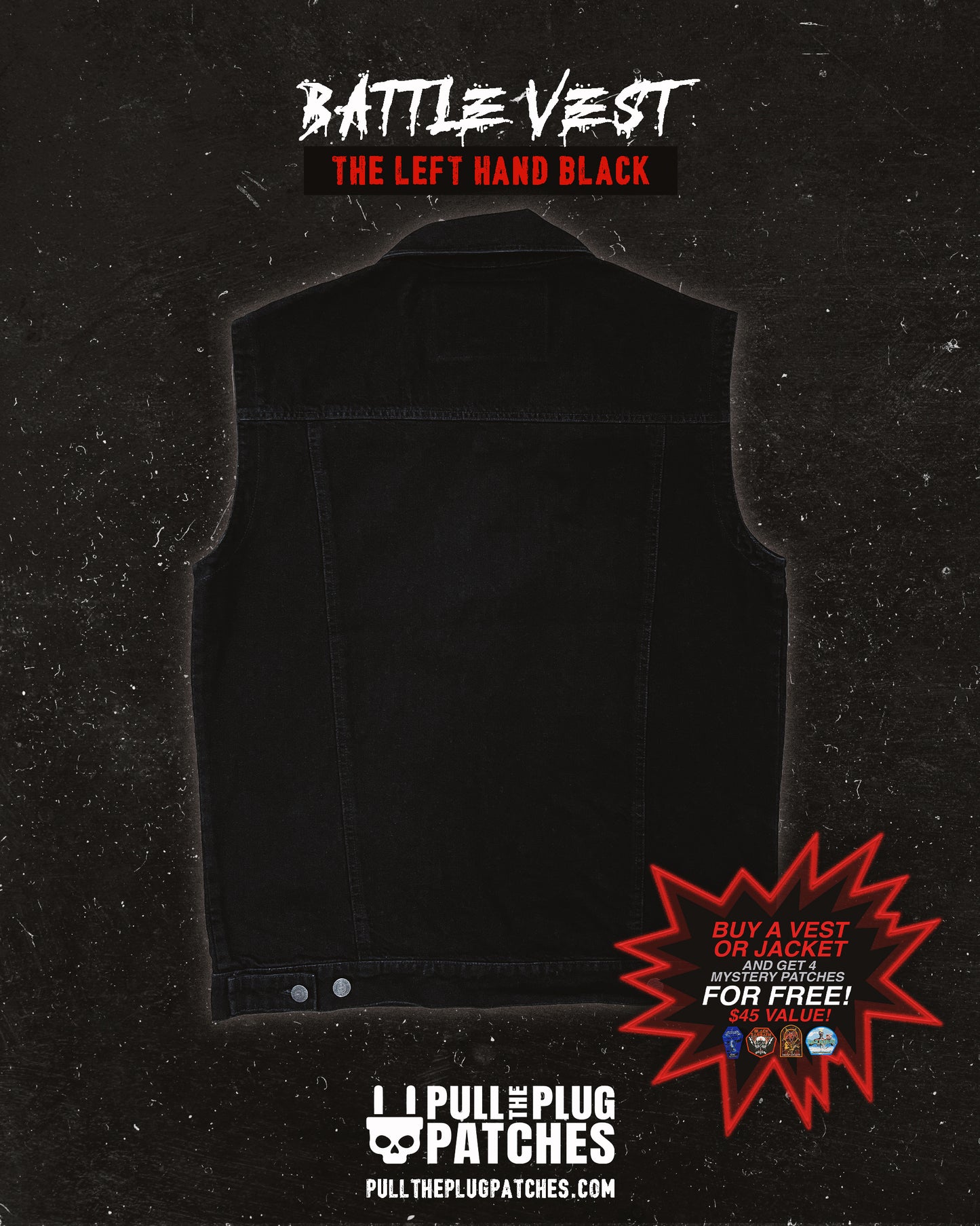 The Left Hand Black - Vest