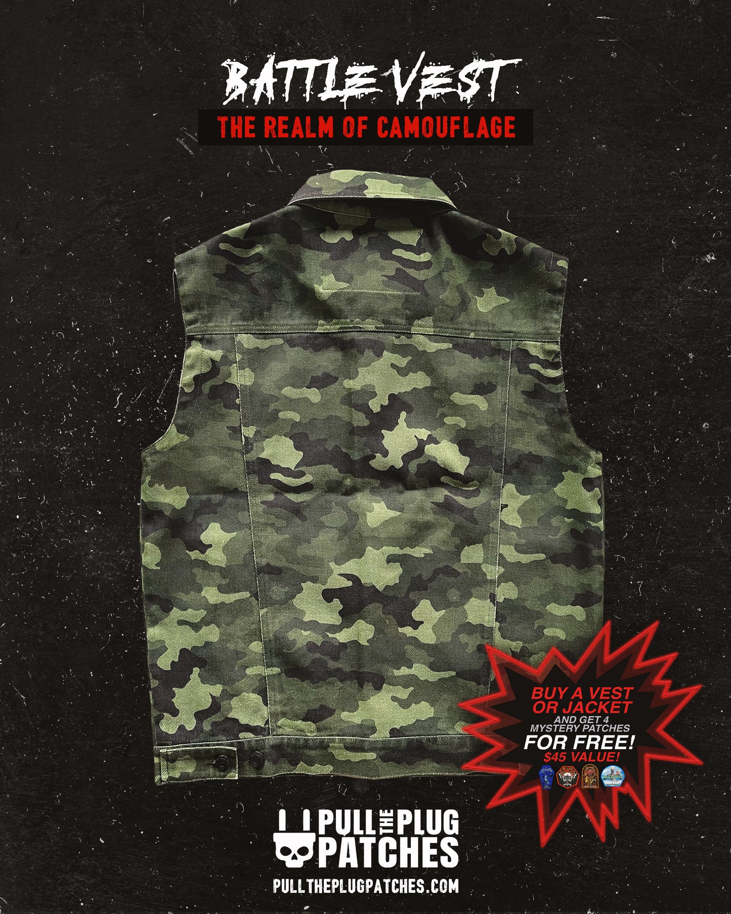 The Realm Of Camouflage - Vest