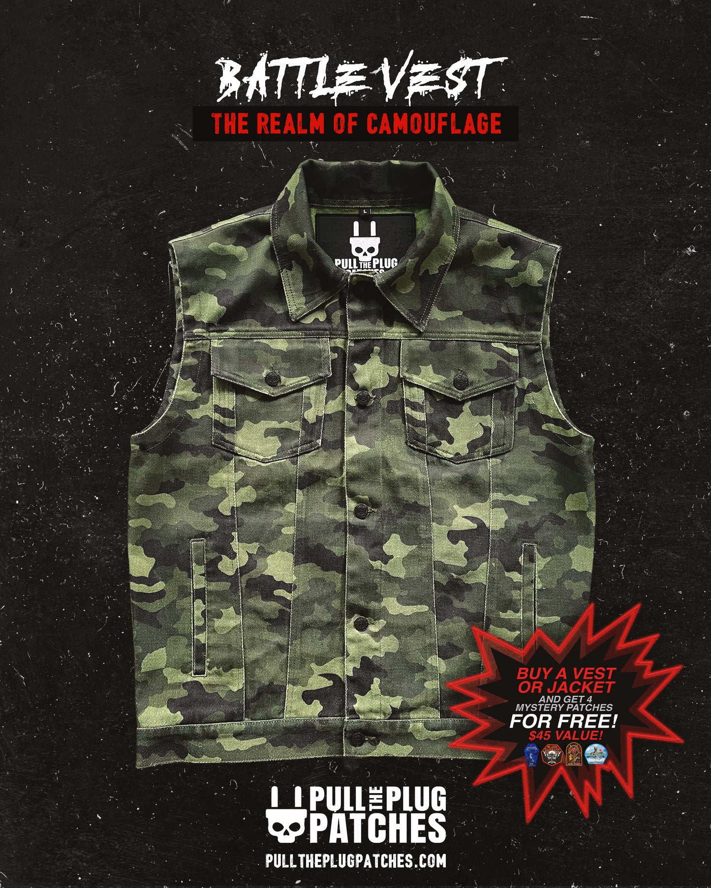 The Realm Of Camouflage - Vest
