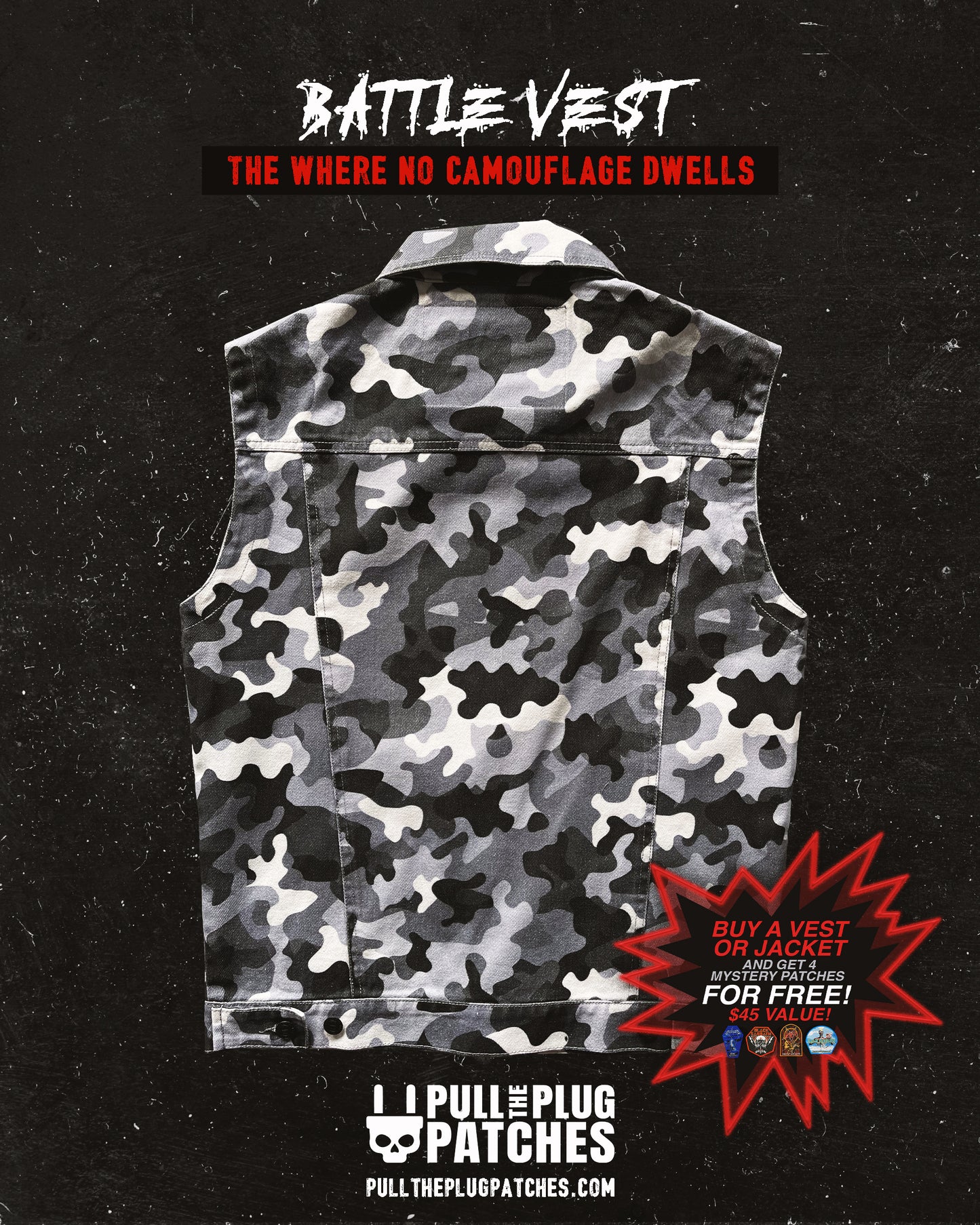 The Where No Camouflage Dwells - Vest