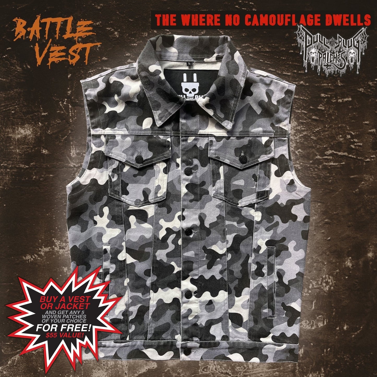 The Where No Camouflage Dwells - Vest