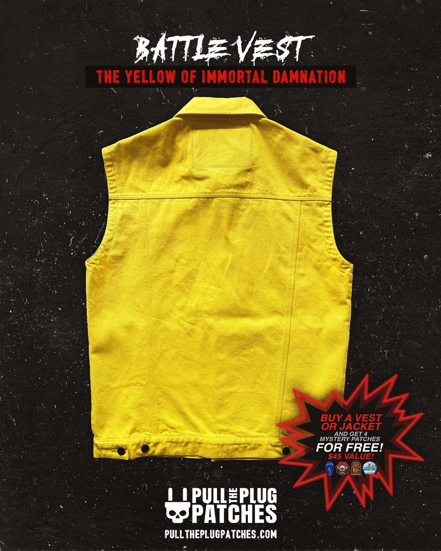 The Yellow Of Immortal Damnation - Vest