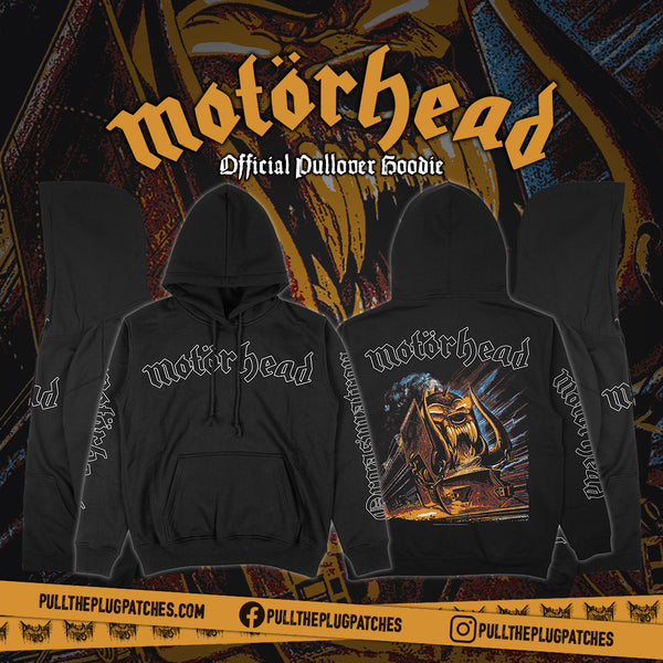 Sweat à Capuche Motörhead Spade Wings – Officiel, Coupe Classique, 241 G, Style Rock Légendaire Pour Hommes Et Femmes