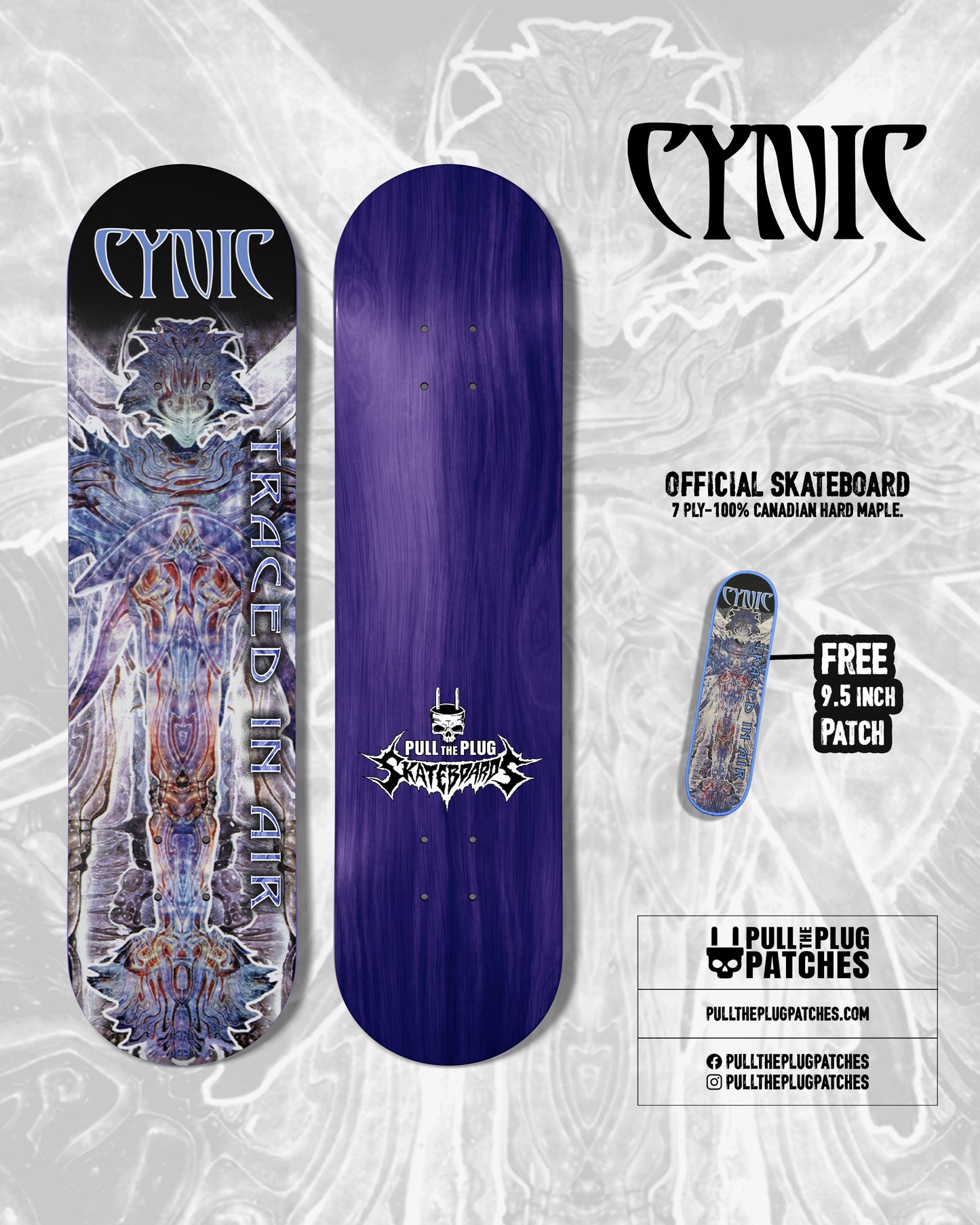 Cynic - Traced In Air - Skateboard