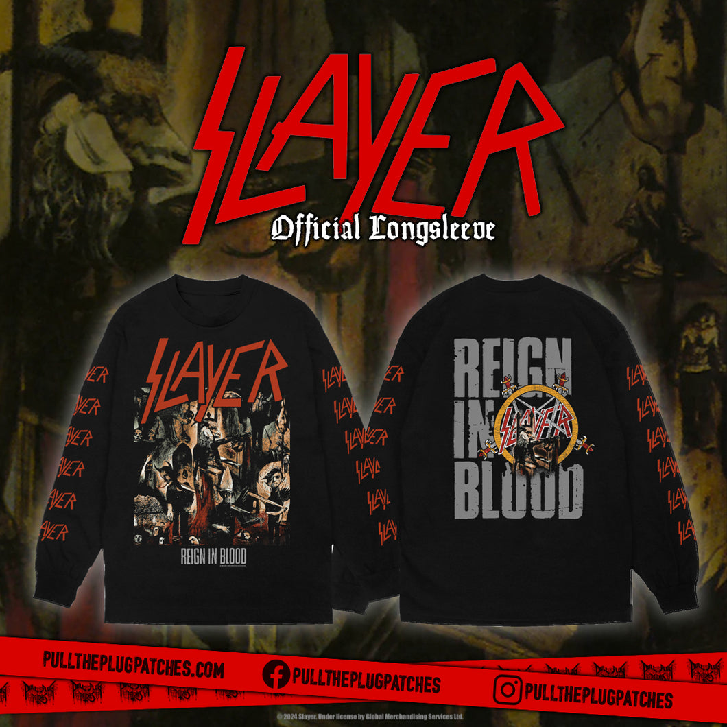 Slayer - Reign In Blood - Longsleeve Shirt