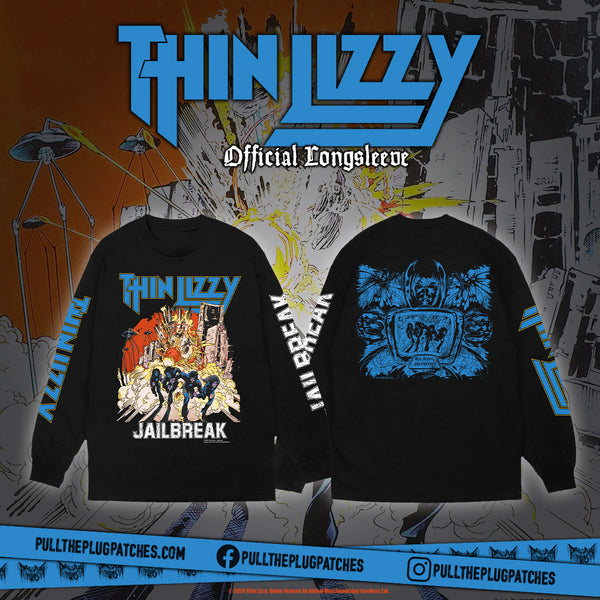 Thin Lizzy - Jailbreak - Longsleeve Shirt – Pull The Plug Patches