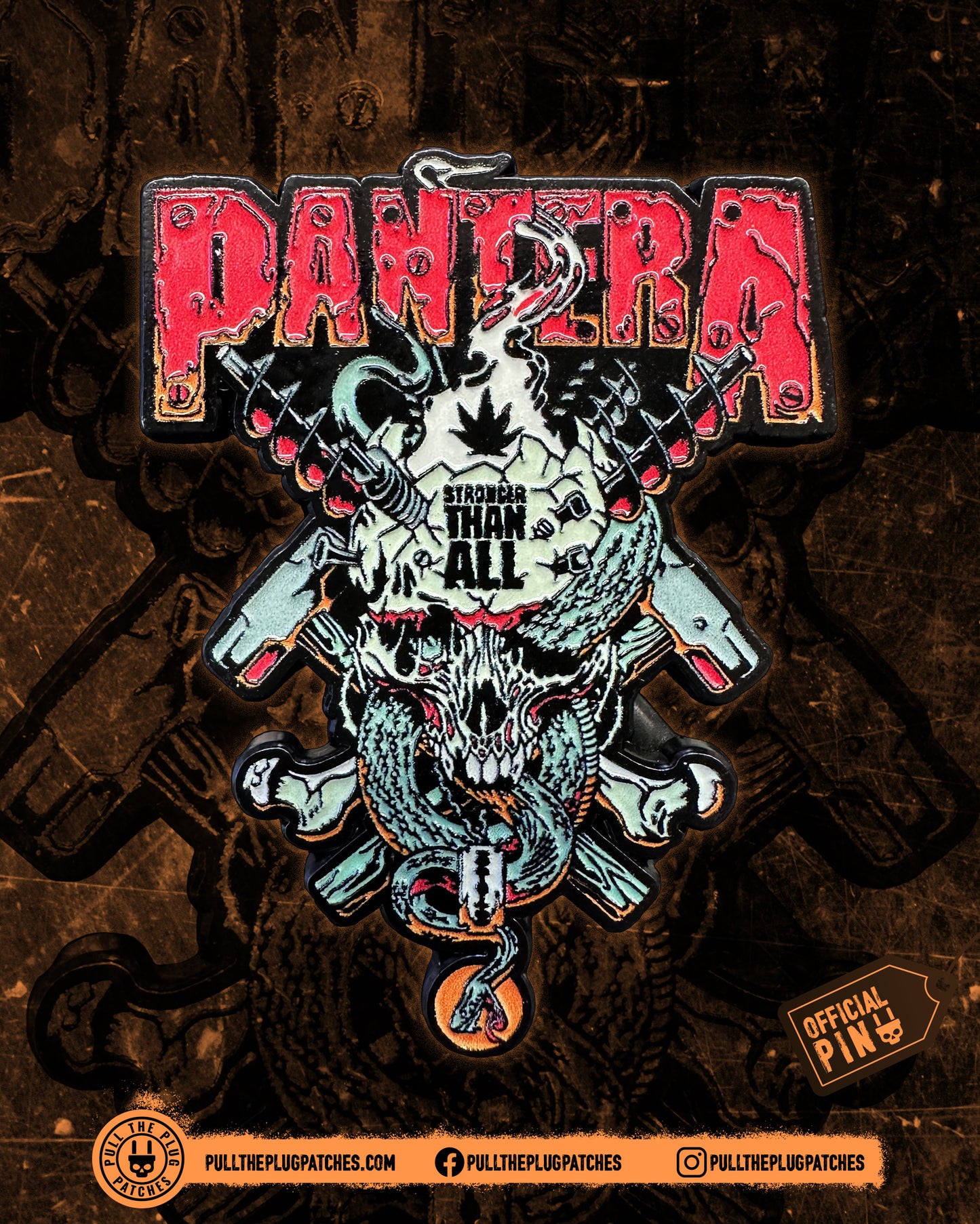 Pantera - Stronger Than All - Pin