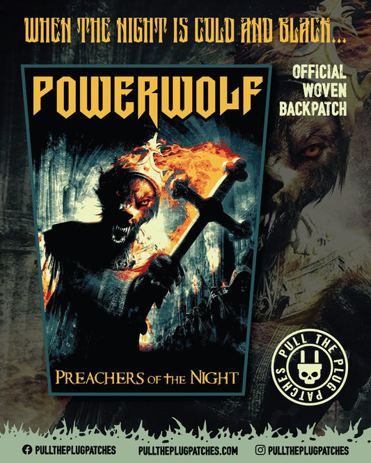 Powerwolf - Preachers Of The Night - Backpatch