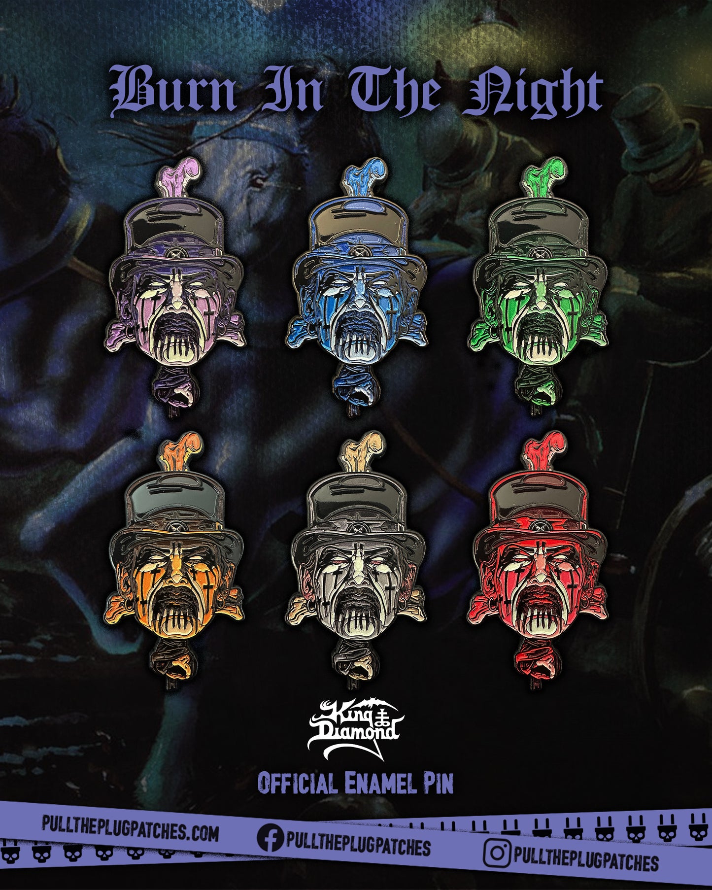 King Diamond - King Diamond - Pin